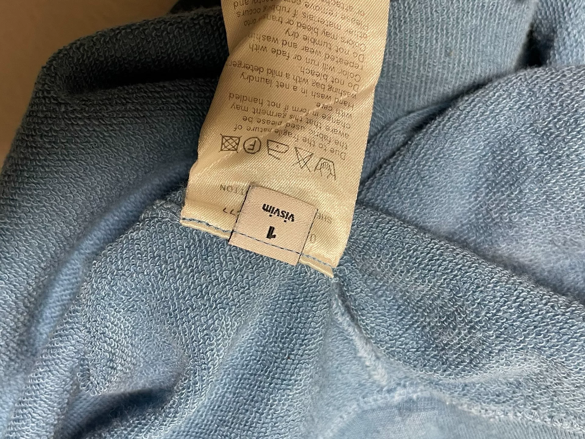 VISVIM Exhibition Limited Zip-Up Hoodie — back