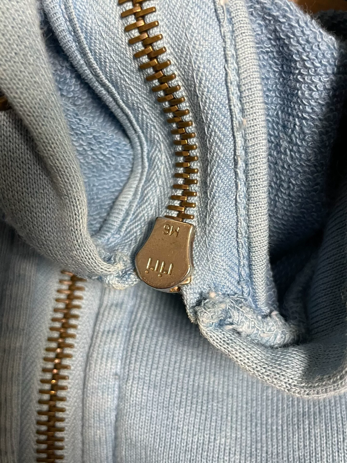 VISVIM Exhibition Limited Zip-Up Hoodie — detail