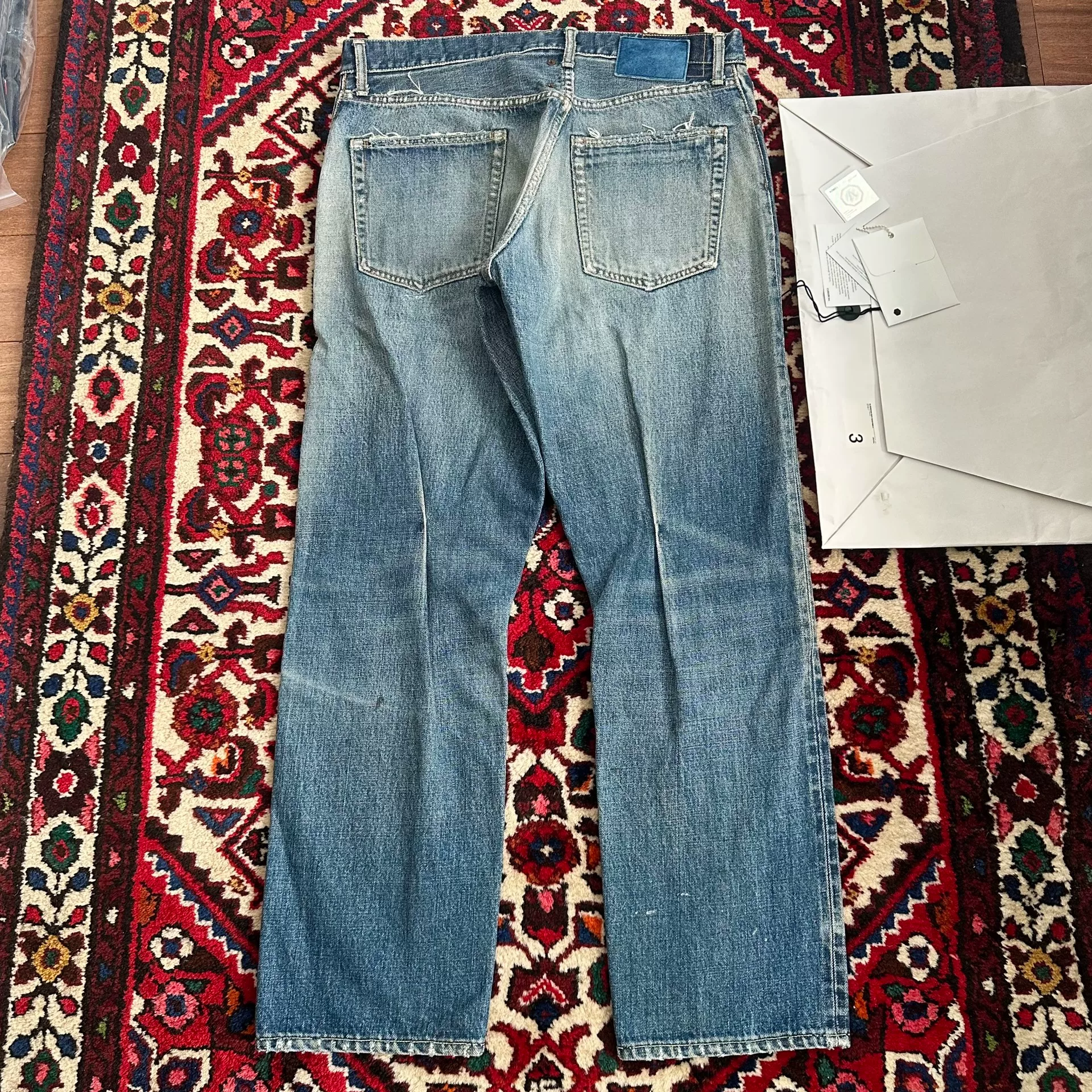 VISVIM 21ss JOURNEYMAN D27 Jeans — front