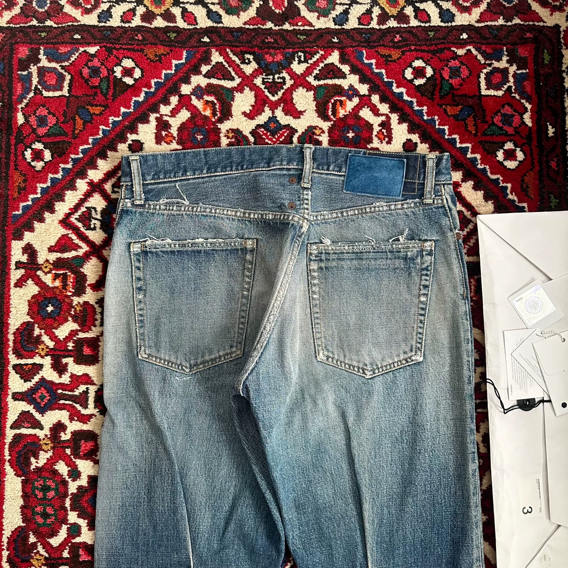 VISVIM 21ss JOURNEYMAN D27 Jeans — back