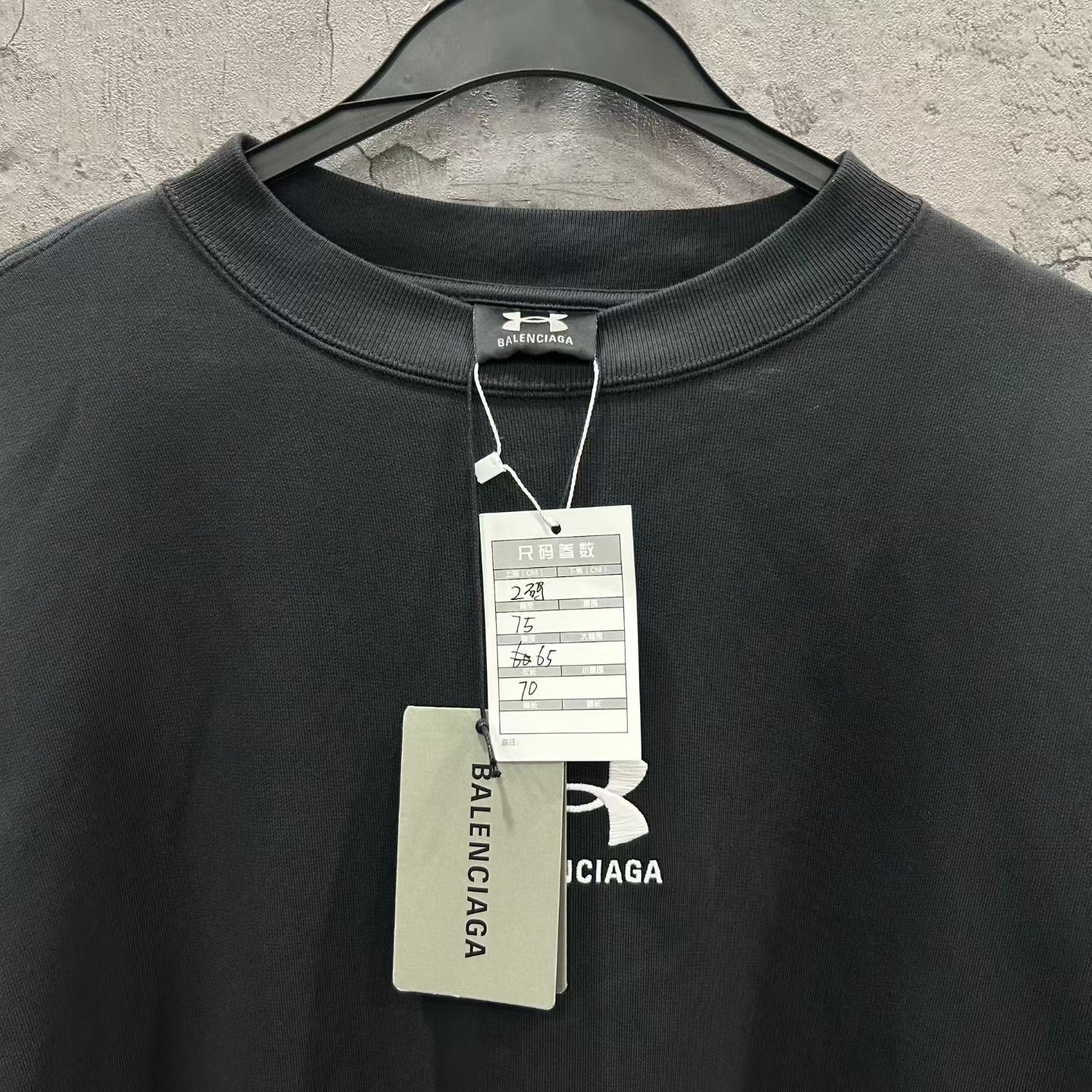 Balenciaga x Under Armour Crewneck Sweatshirt — detail