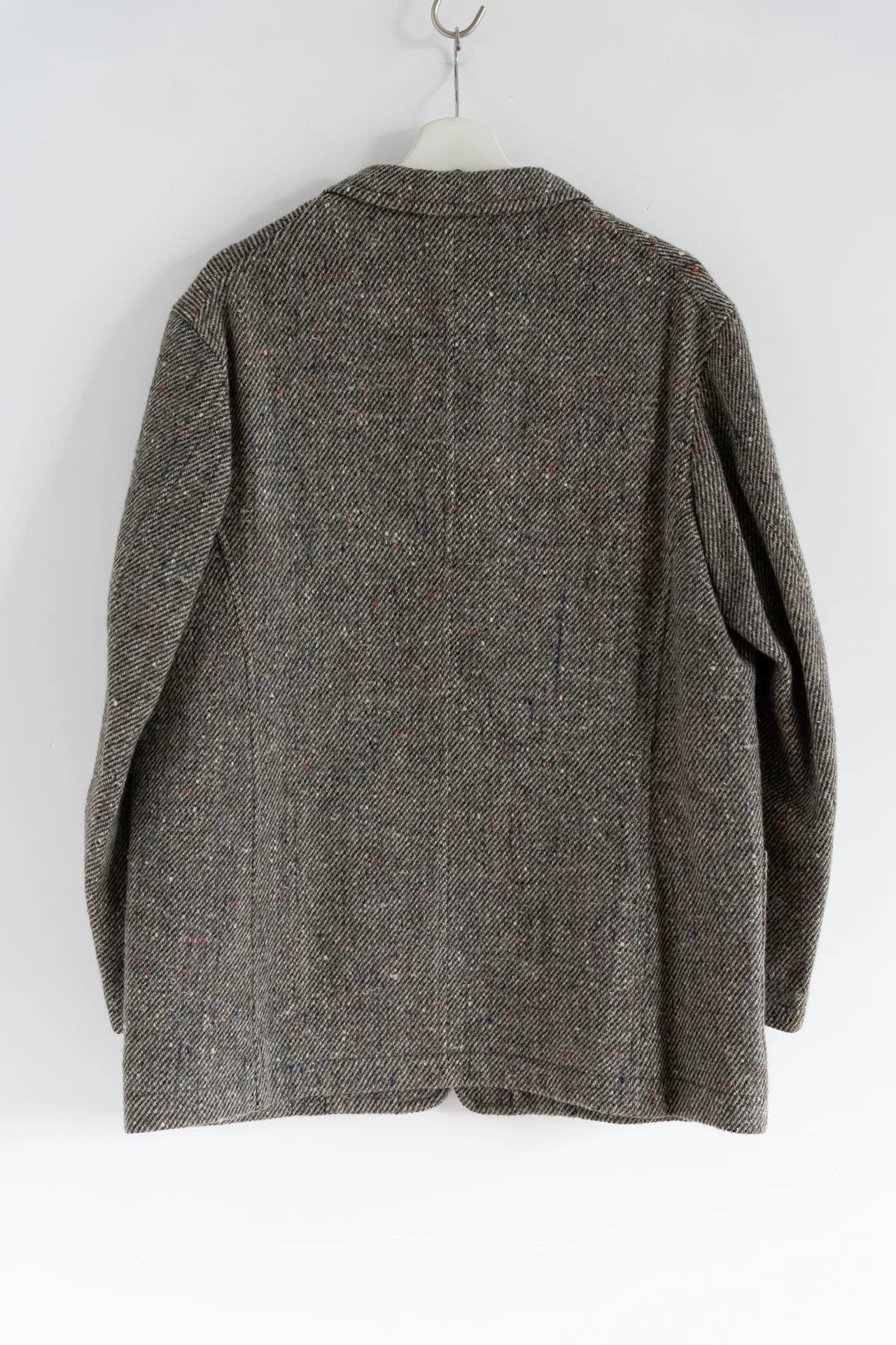 Yohji Yamamoto 90s Tweed Blazer — front