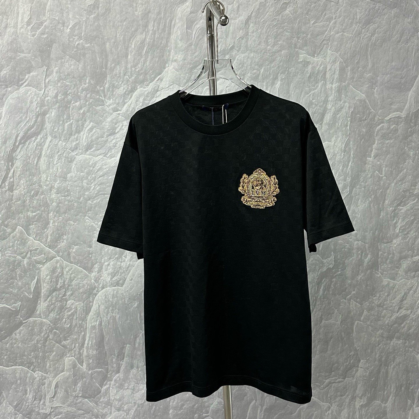 Louis Vuitton SS25 Embroidered Dog Logo Tee