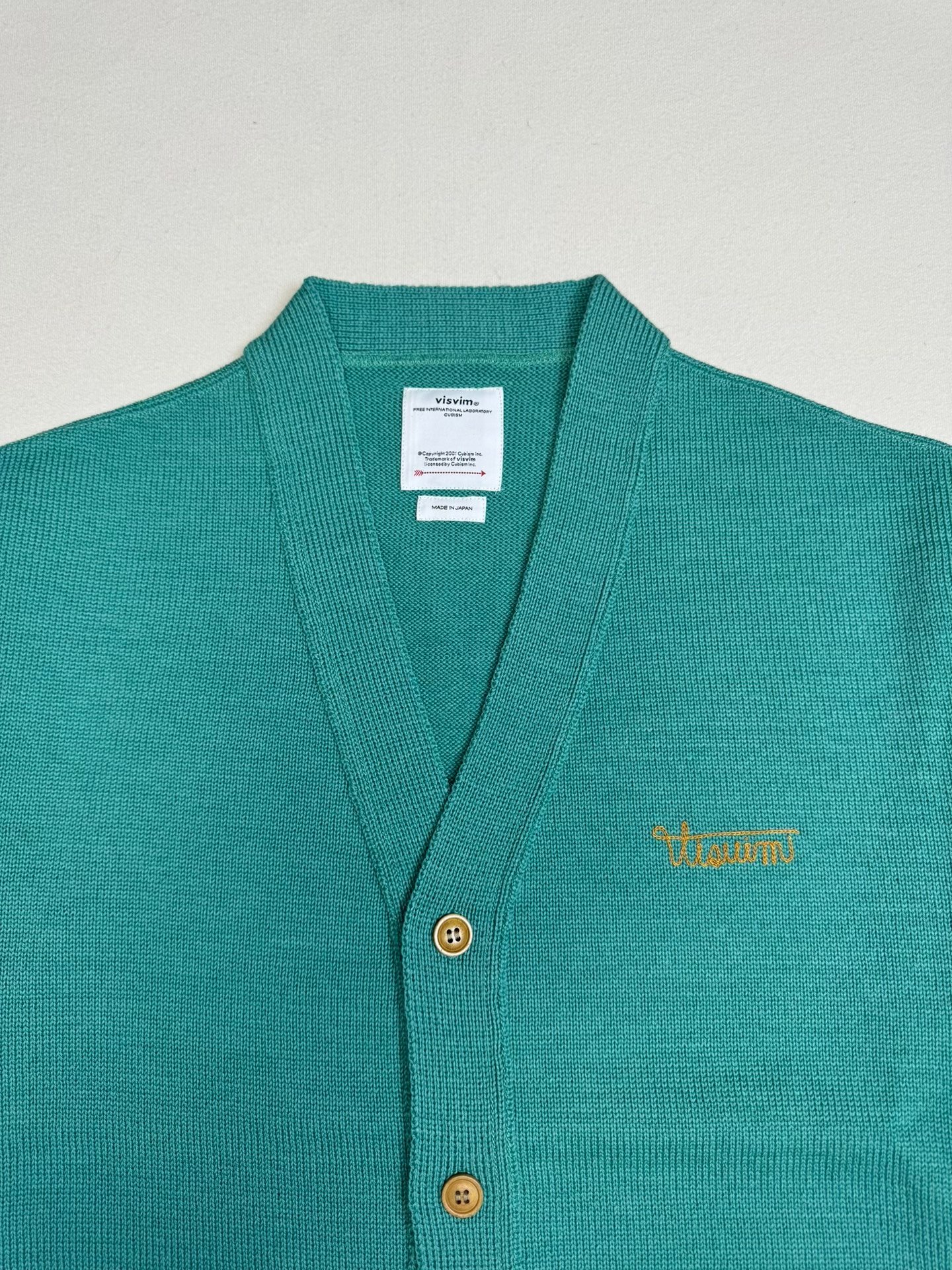 Visvim 26ss Selmer Long Cardigan — detail