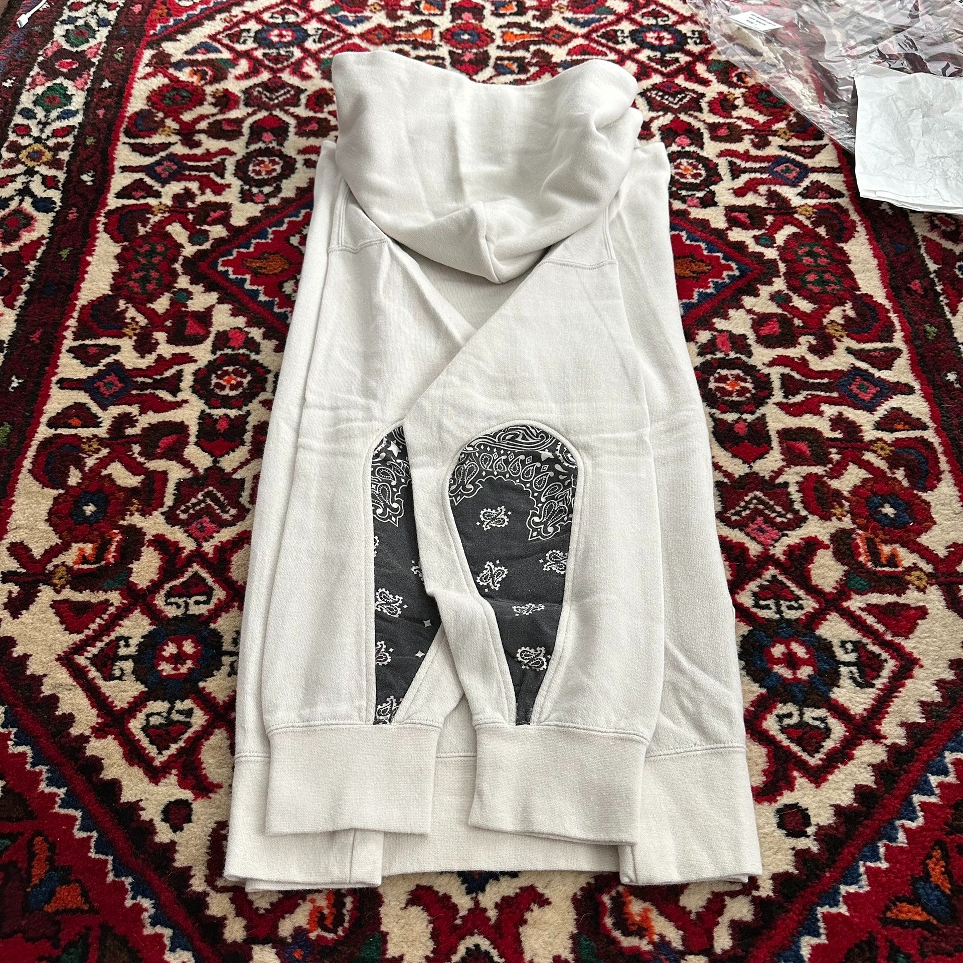 Visvim 19AW Albacore Jumbo Hoodie — label