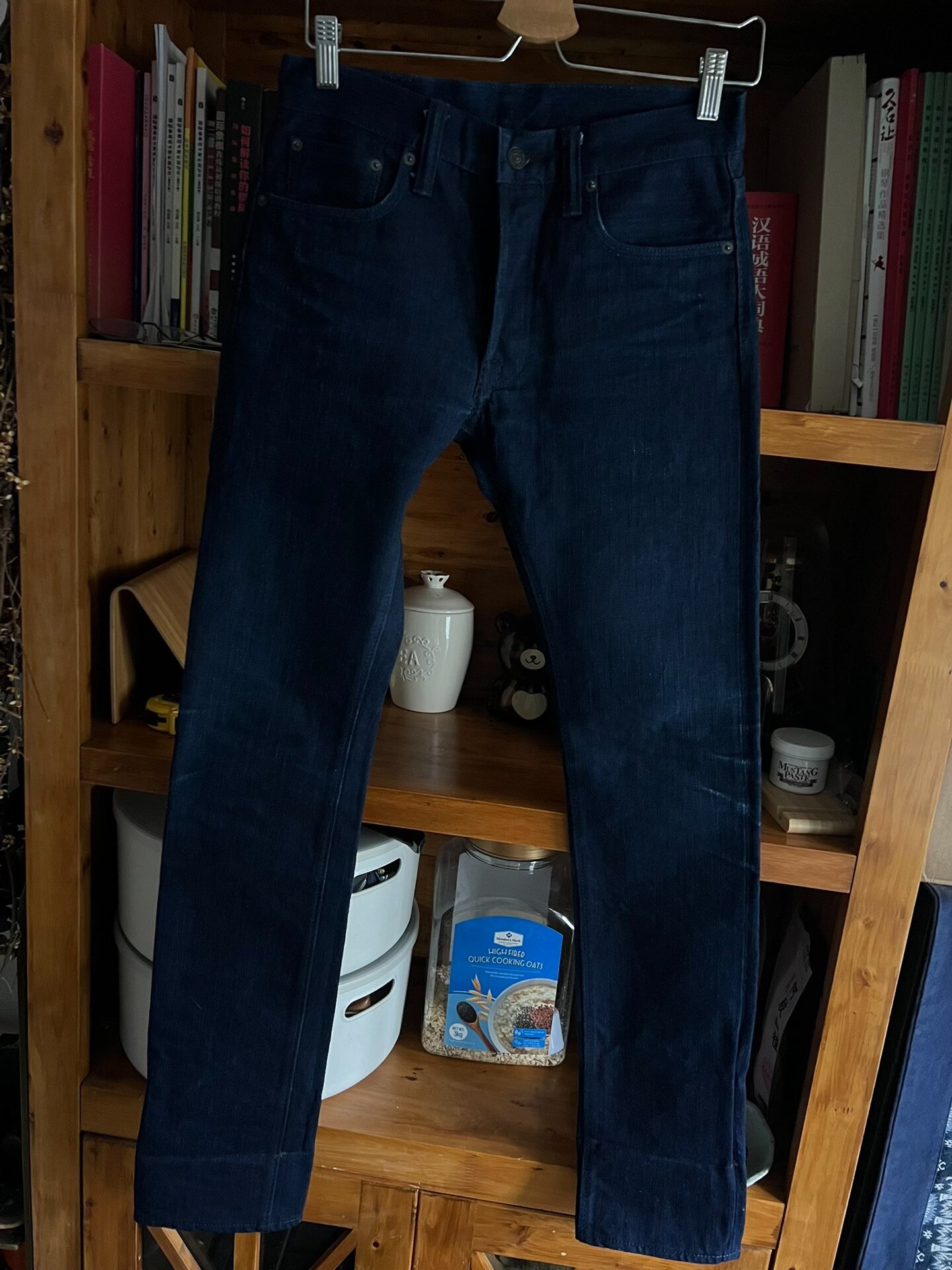 Pure Blue Japan Selvedge Jeans — detail