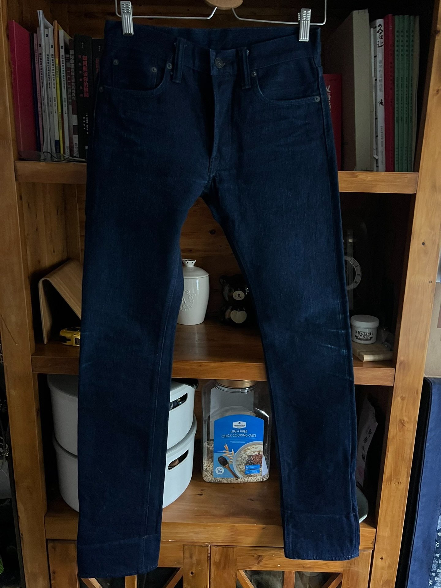Pure Blue Japan Selvedge Jeans — front