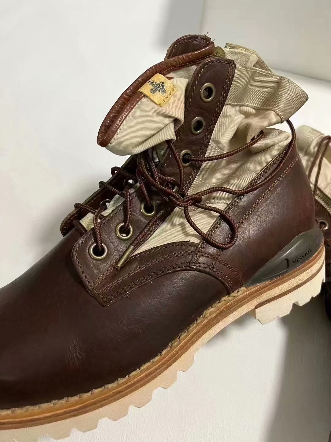 visvim 13ss 7-hole 73-folk Shoes — label