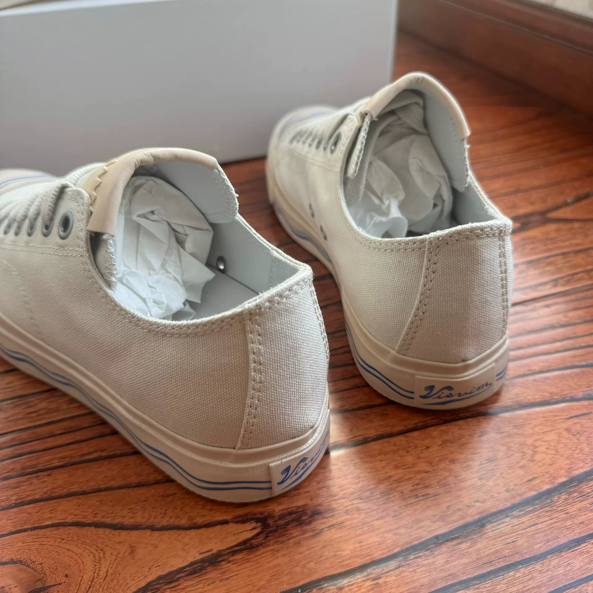 Visvim 24SS Seeger Lo Sneakers — label