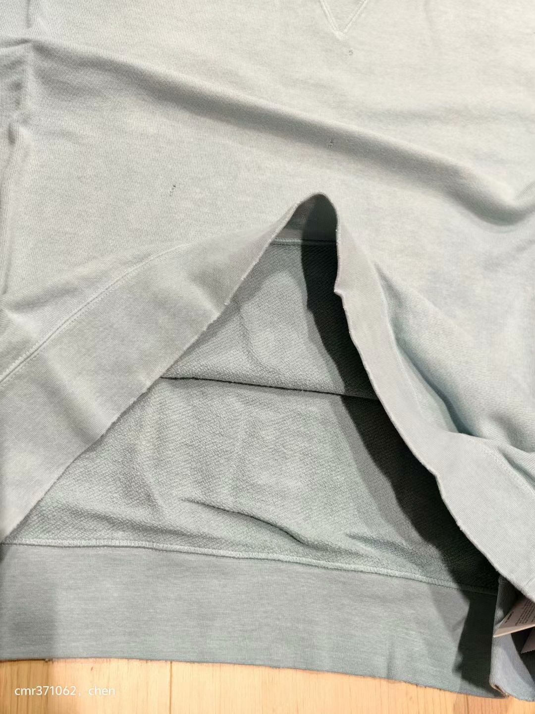 VISVIM 22SS AMPLUS SWEAT S/S CRASH — label