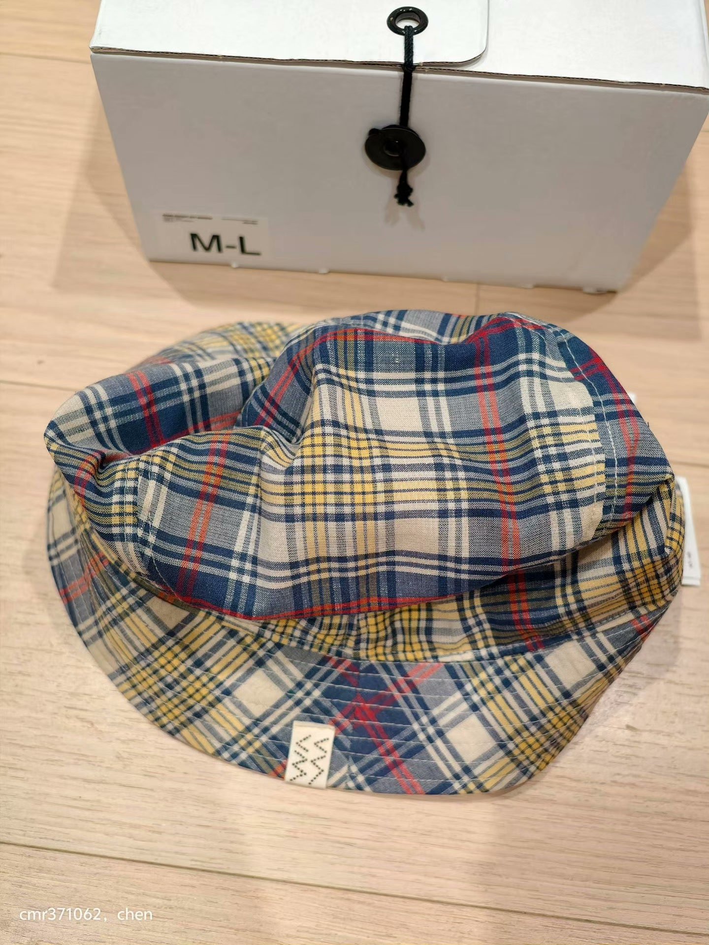 VISVIM 23SS DOME BUCKET HAT MADRAS