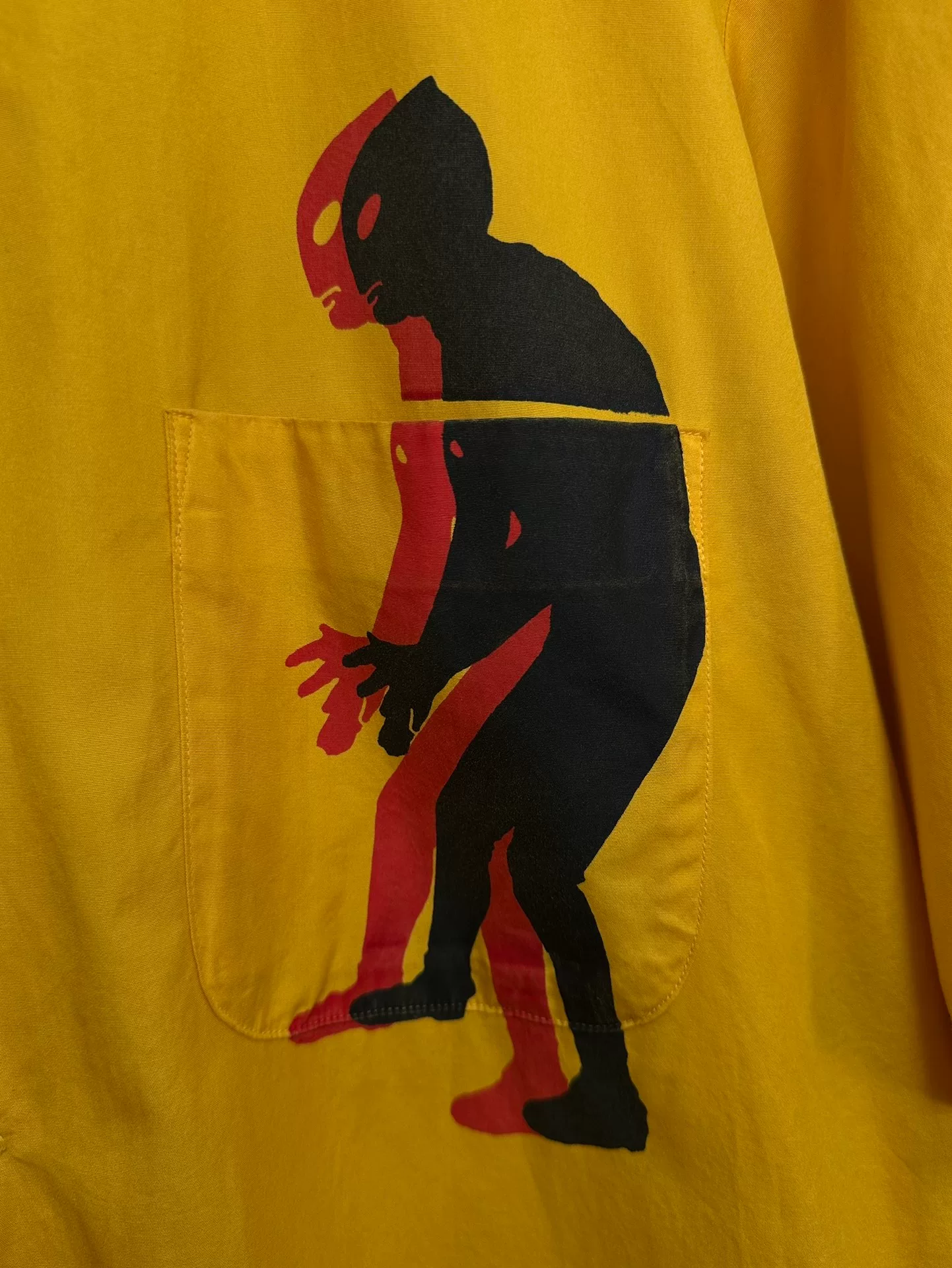 Yohji Yamamoto 05SS Ultraman Shirt — back