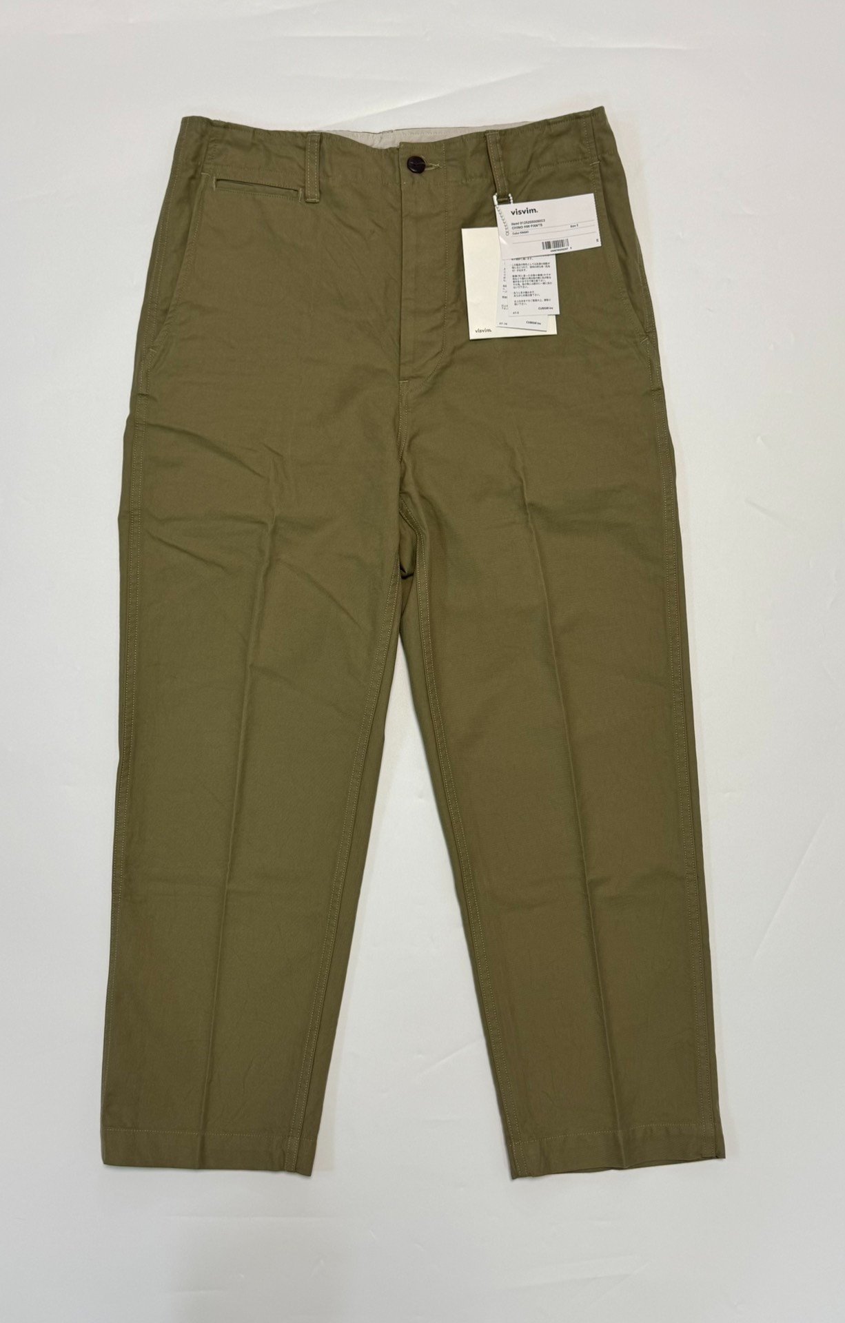 visvim CHINO HW PANTS Khaki