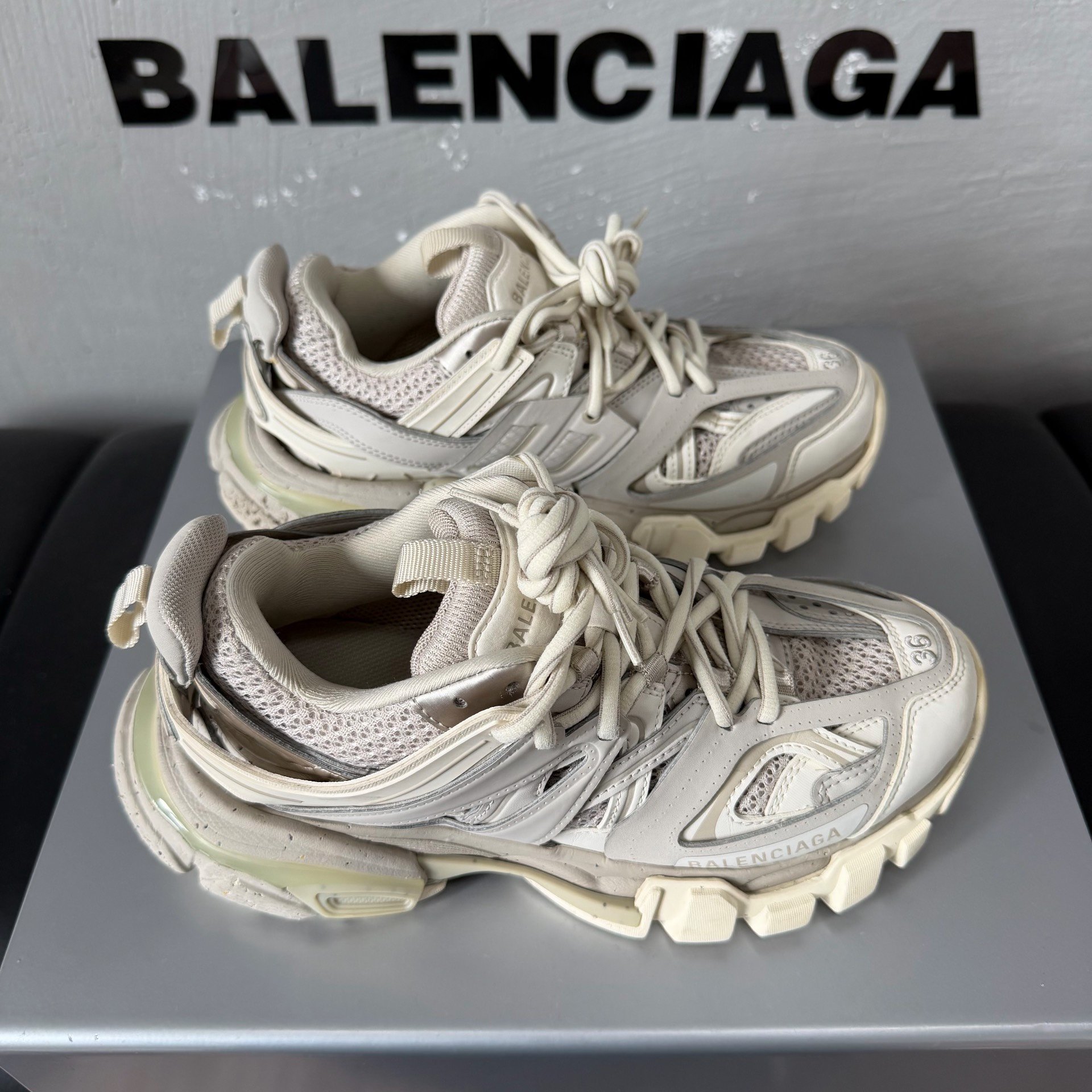Balenciaga Track Chunky Sneakers Size 36 — back