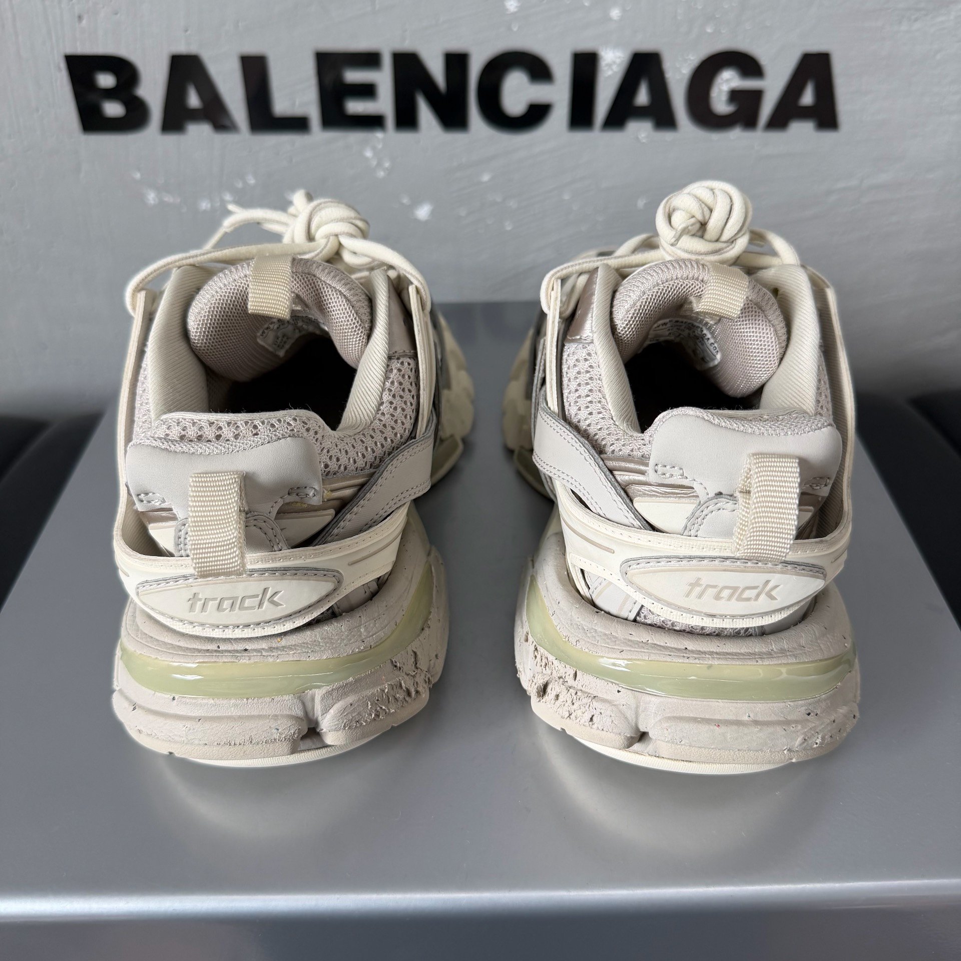 Balenciaga Track Chunky Sneakers Size 36 — label