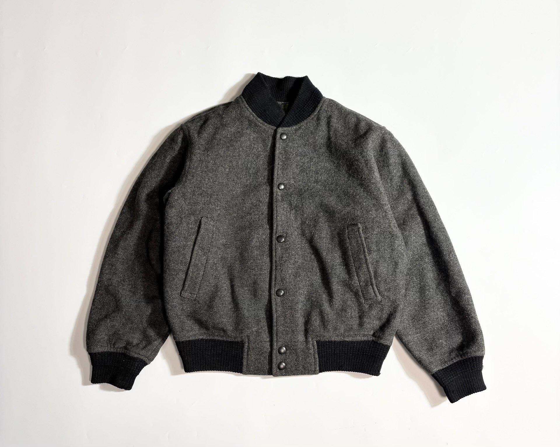 VAN JAC Wool Baseball Jacket