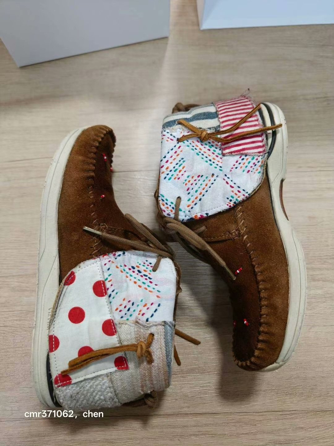 visvim 19ss FBT Collage Folk W — detail