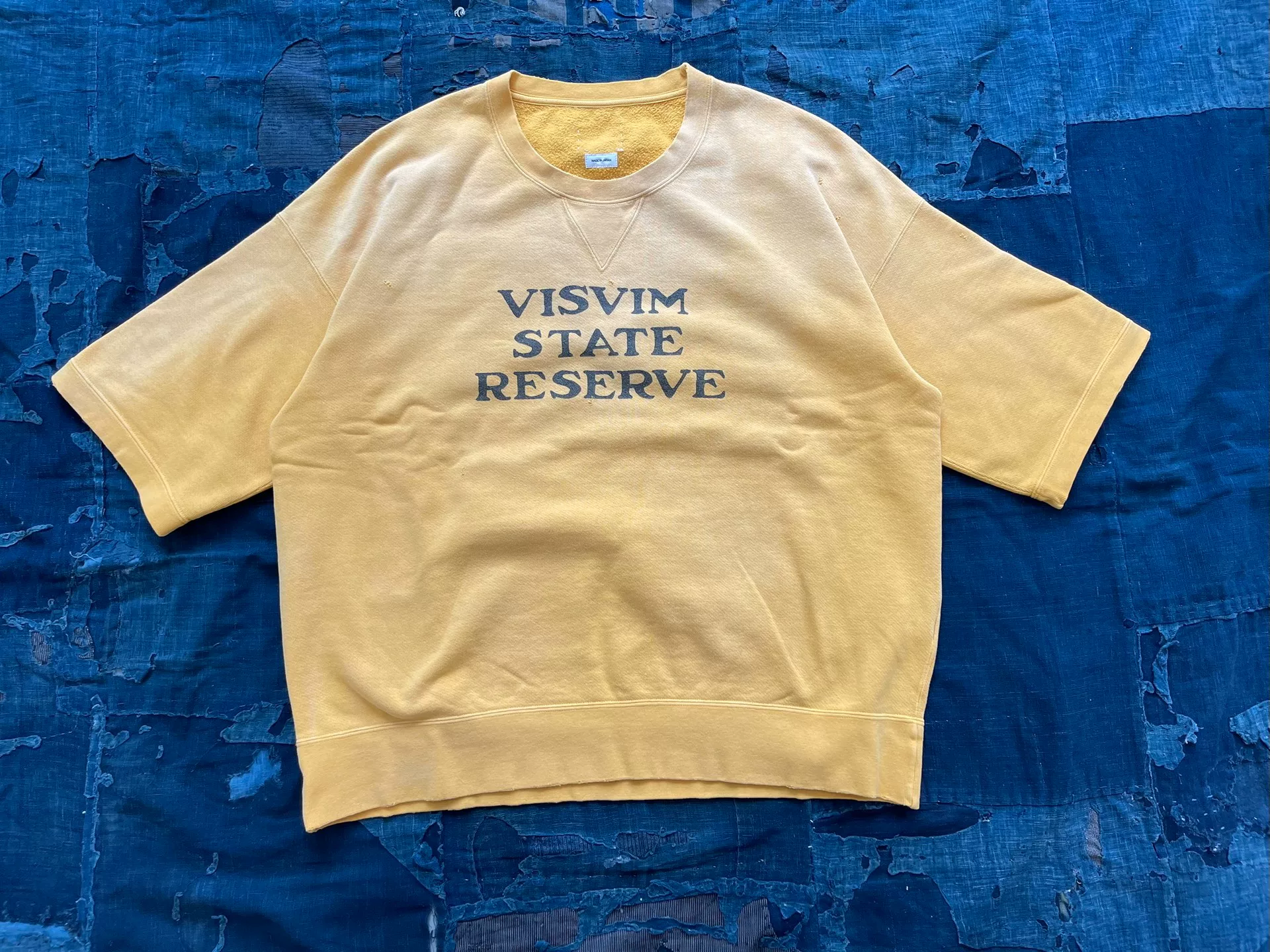 VISVIM 24AW JUMBO SB SWEAT S/S CRASH