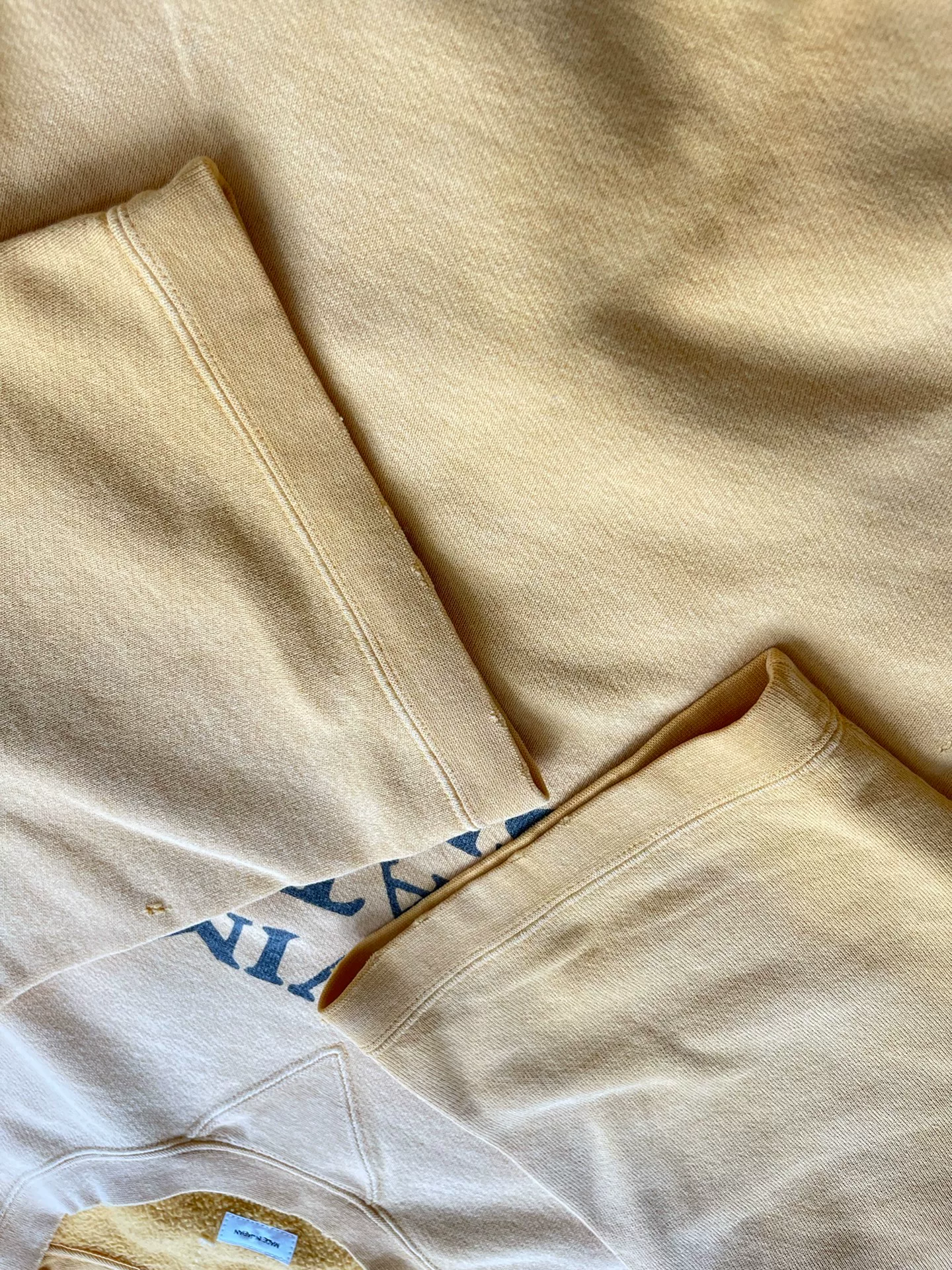 VISVIM 24AW JUMBO SB SWEAT S/S CRASH — label