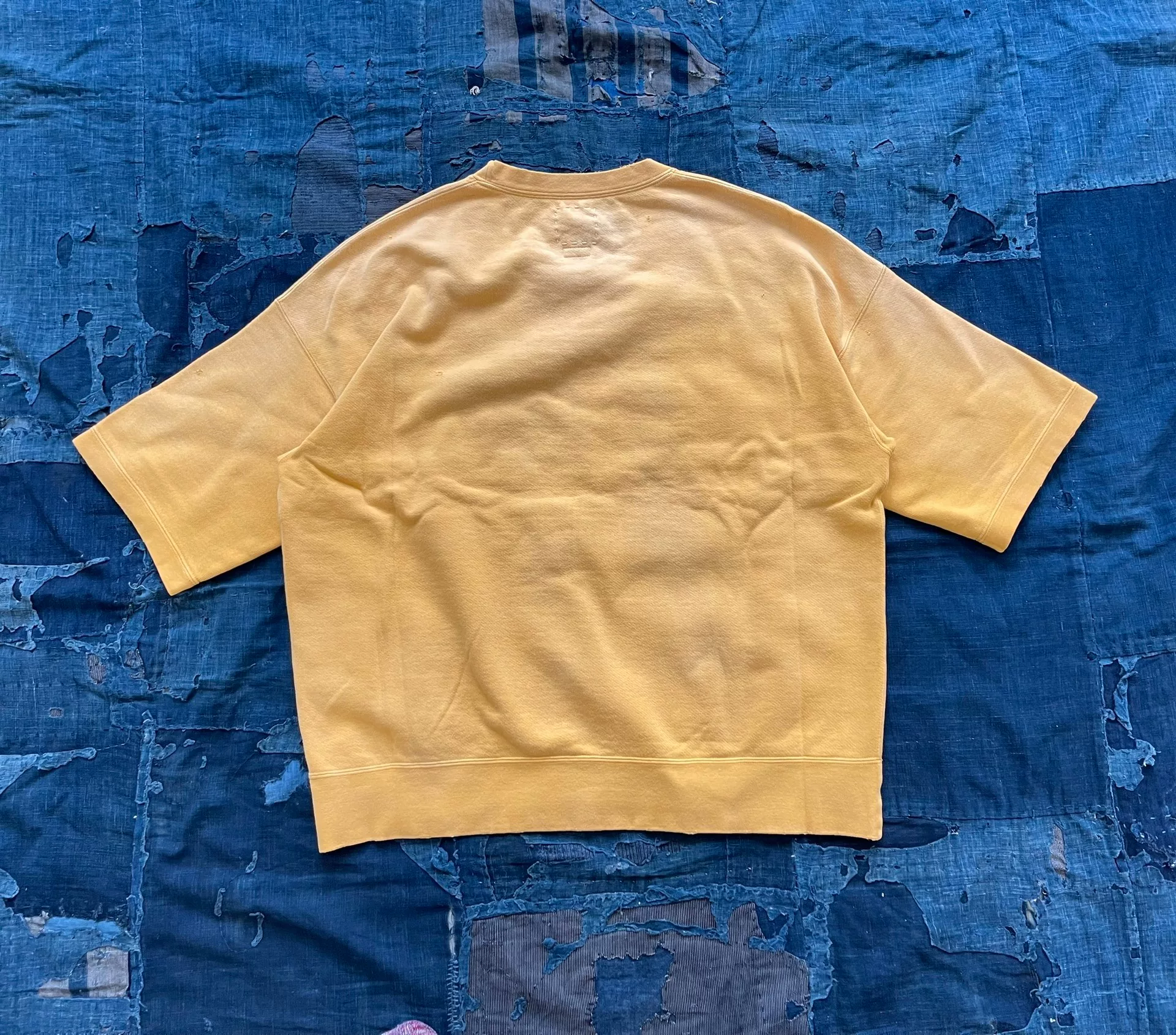 VISVIM 24AW JUMBO SB SWEAT S/S CRASH — front