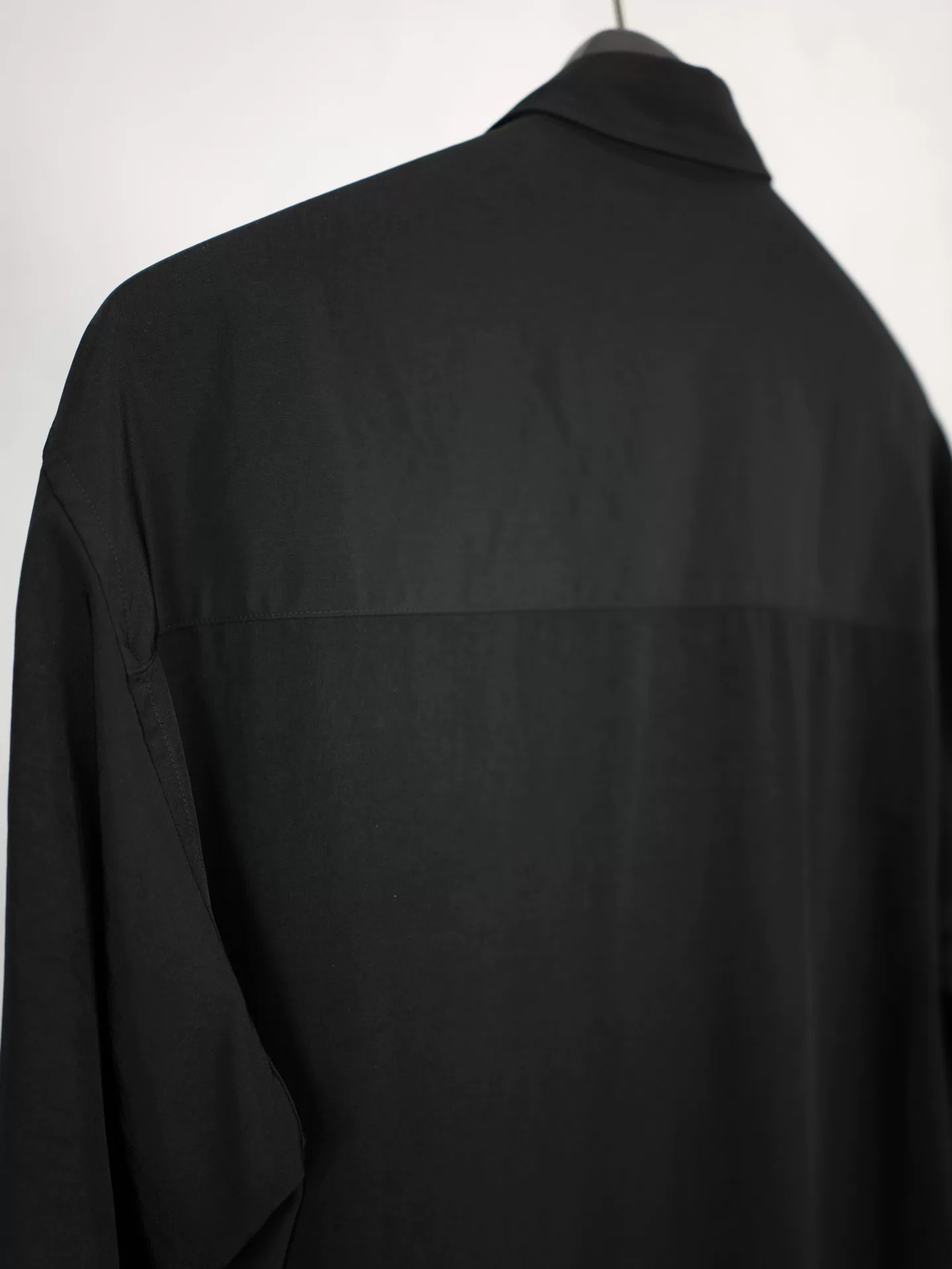 Yohji Yamamoto 21AW Double Pocket Shirt — label