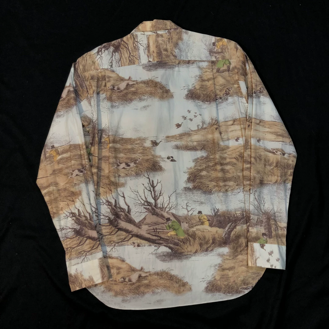 Comme des Garcons 16SS Hunting Runway Shirt — detail