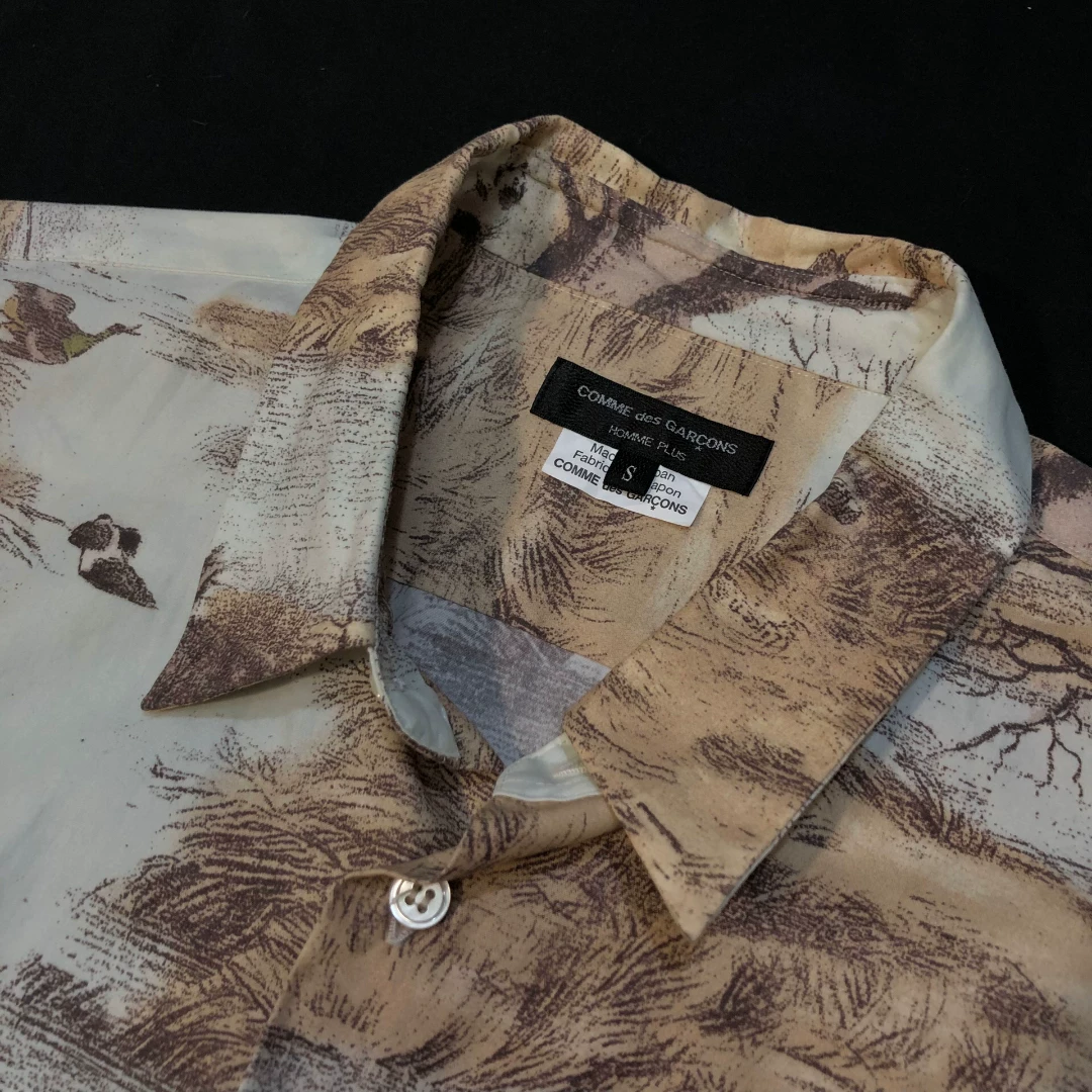 Comme des Garcons 16SS Hunting Runway Shirt — back