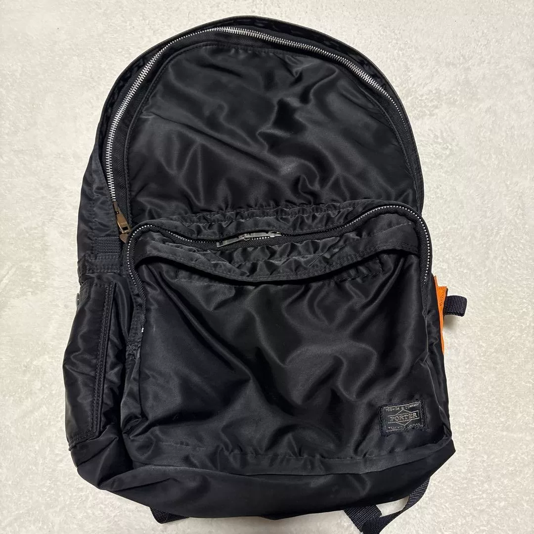 Porter Tanker Black Backpack L