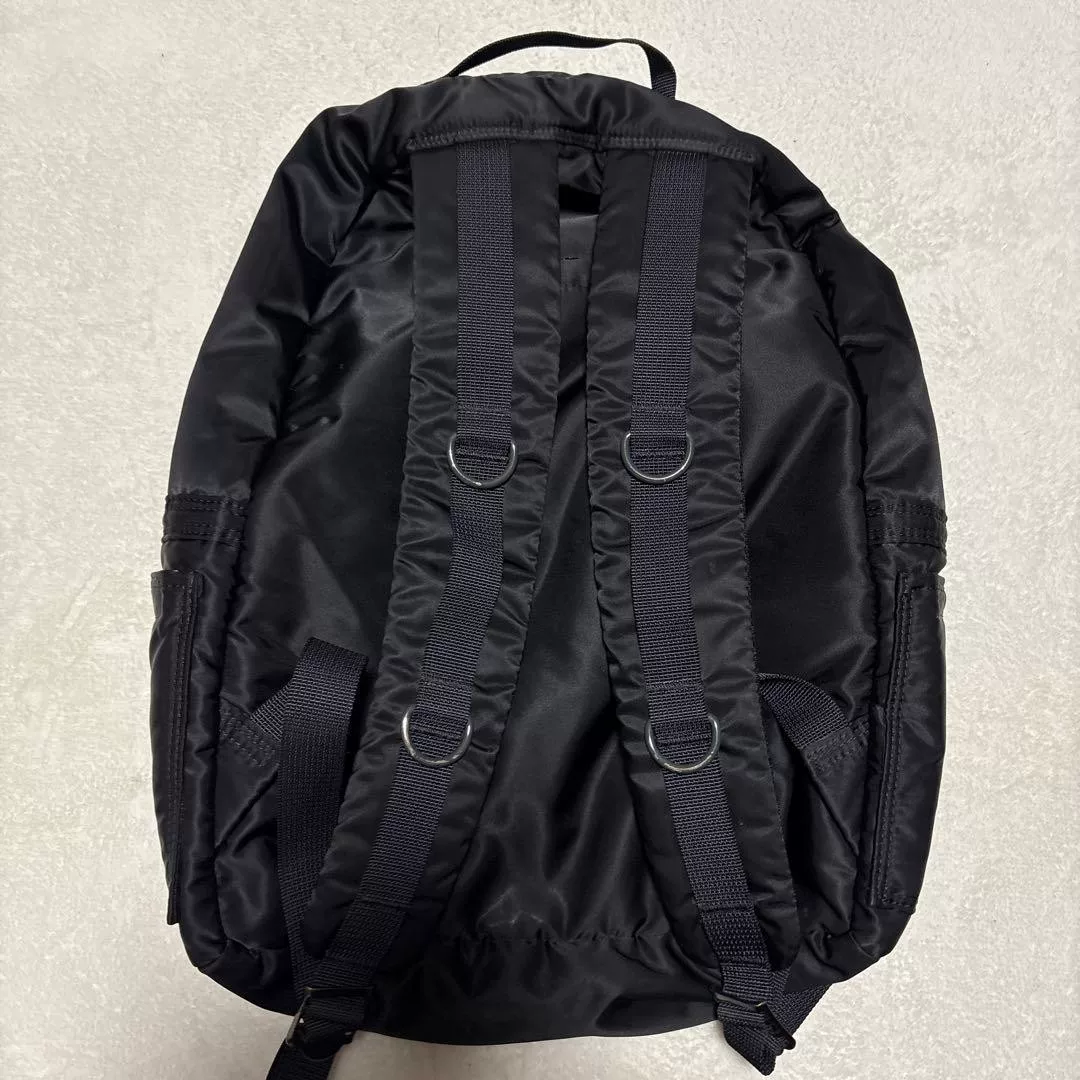 Porter Tanker Black Backpack L — detail