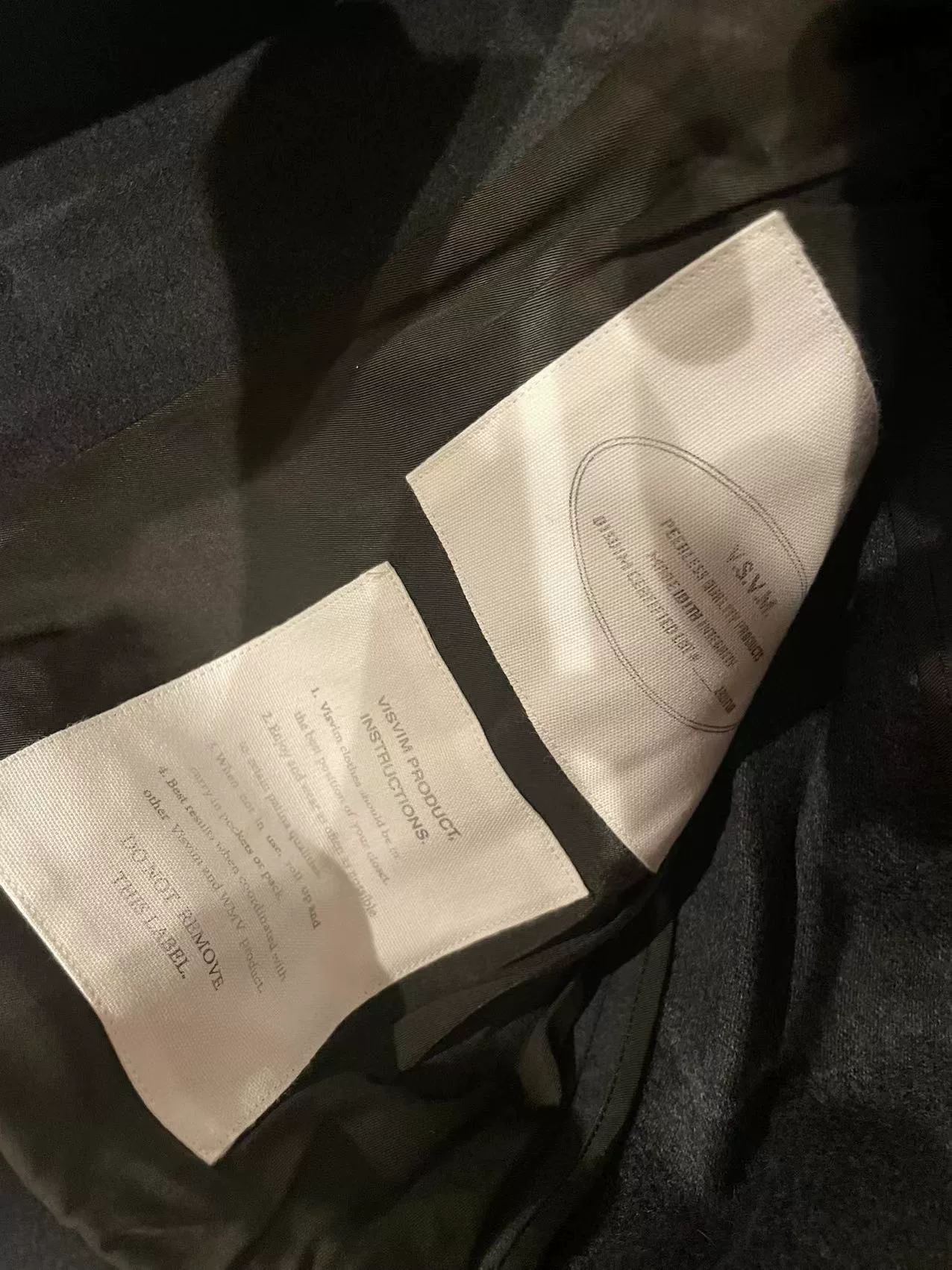 Visvim Falkland Blazer (w/l) — detail