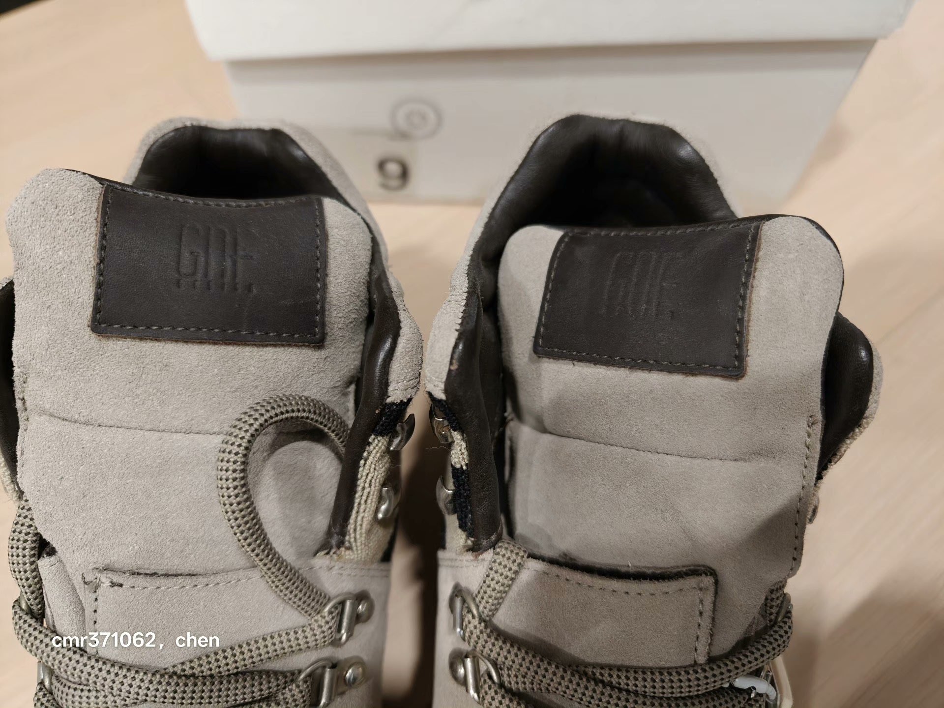 visvim serra x g1950 collaborative hiking shoe — front