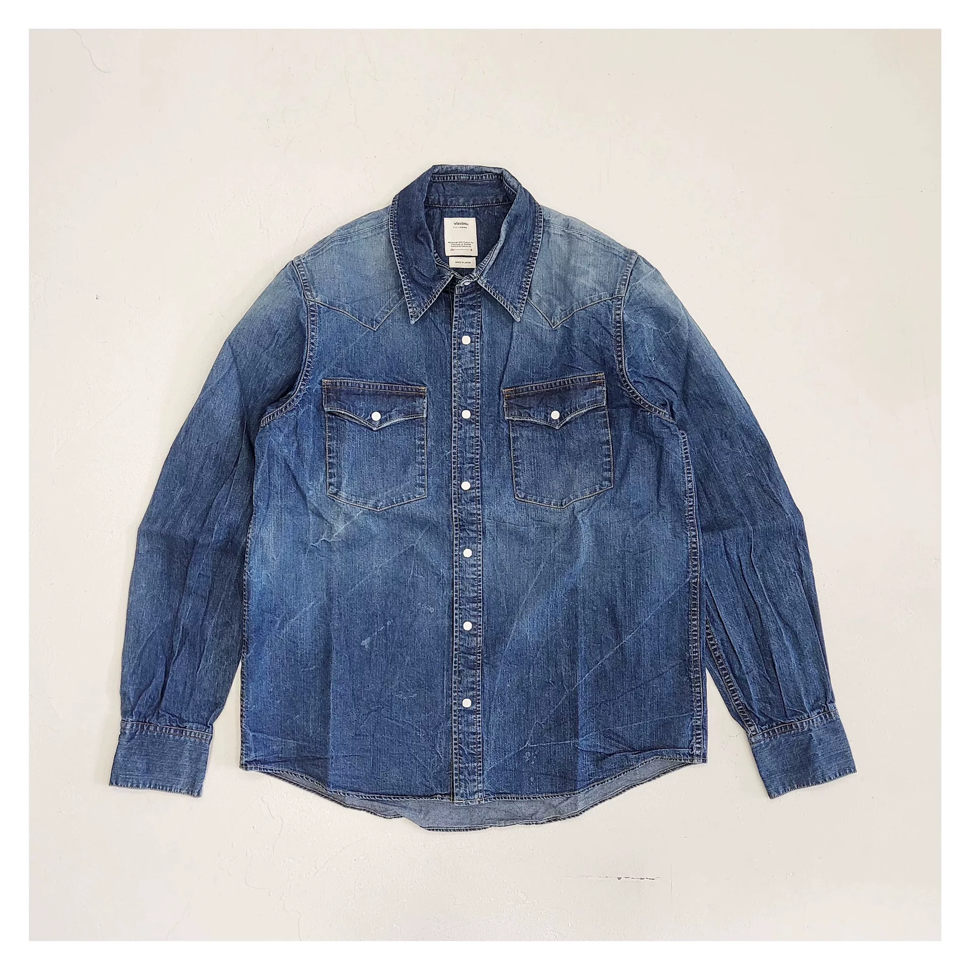 VISVIM 19AW SS BANDITO SHIRT — front