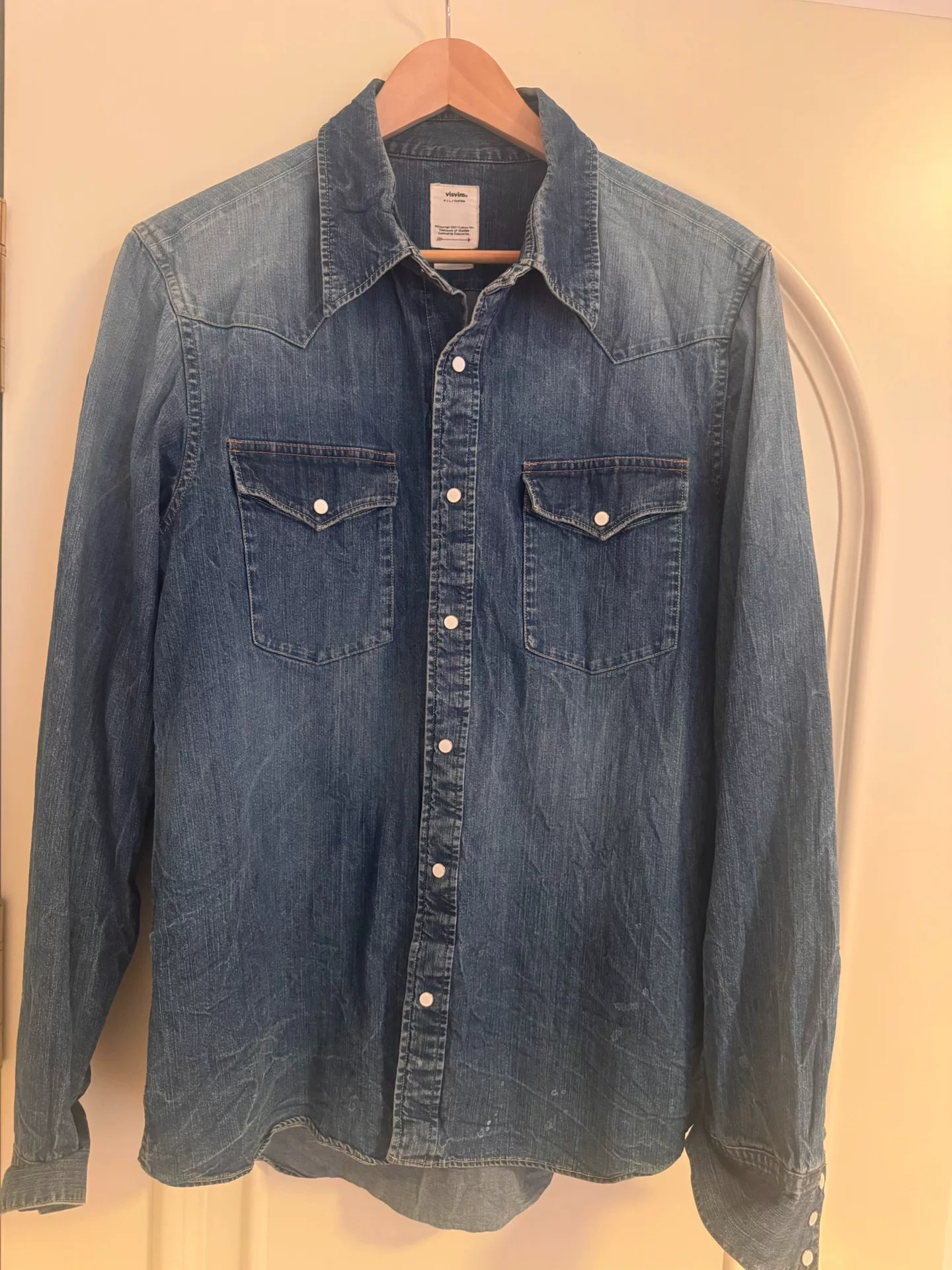 VISVIM 19AW SS BANDITO SHIRT — label