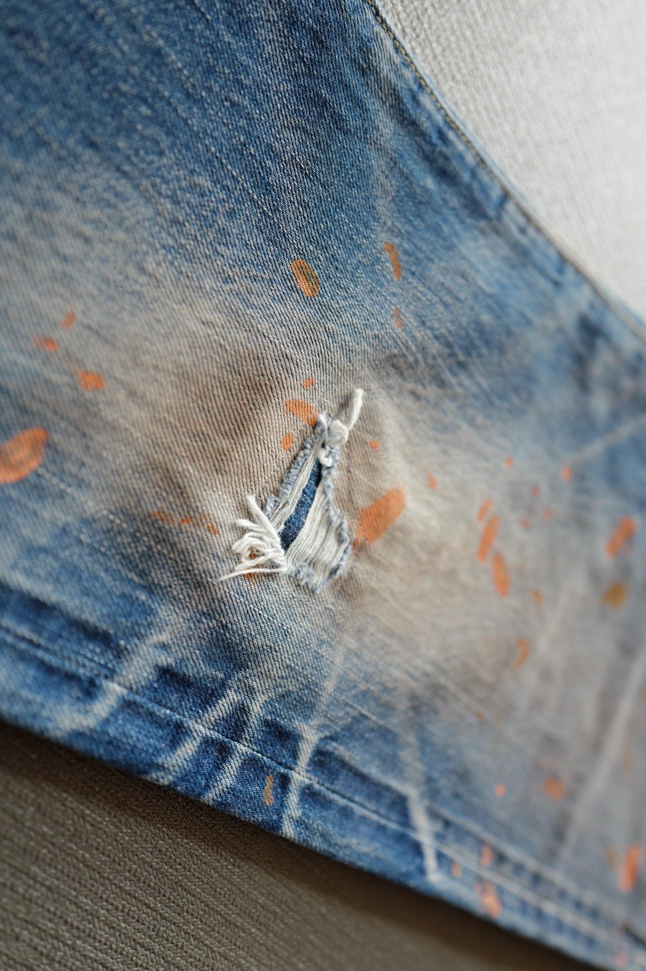 VISVIM 24AW D41 01S Slim Damaged — back