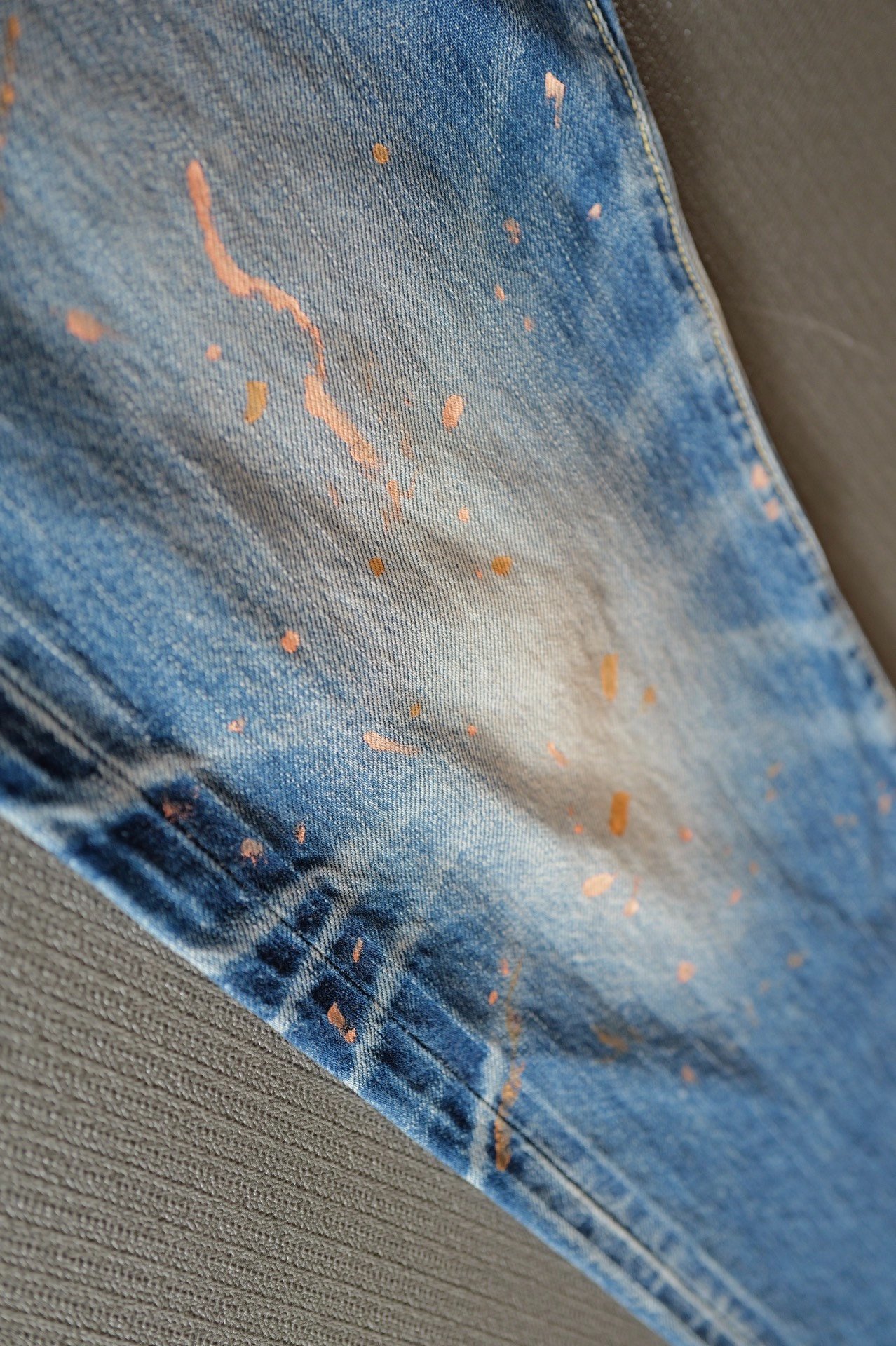 VISVIM 24AW D41 01S Slim Damaged — label