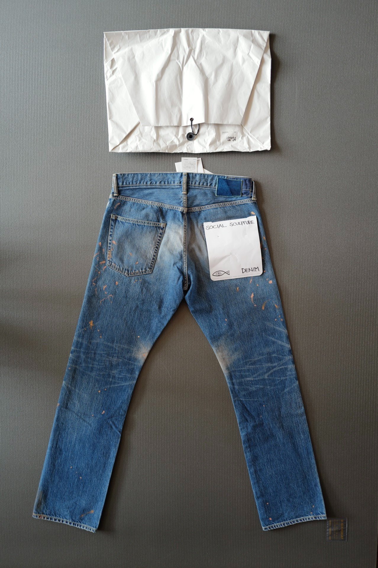 VISVIM 24AW D41 01S Slim Damaged — front