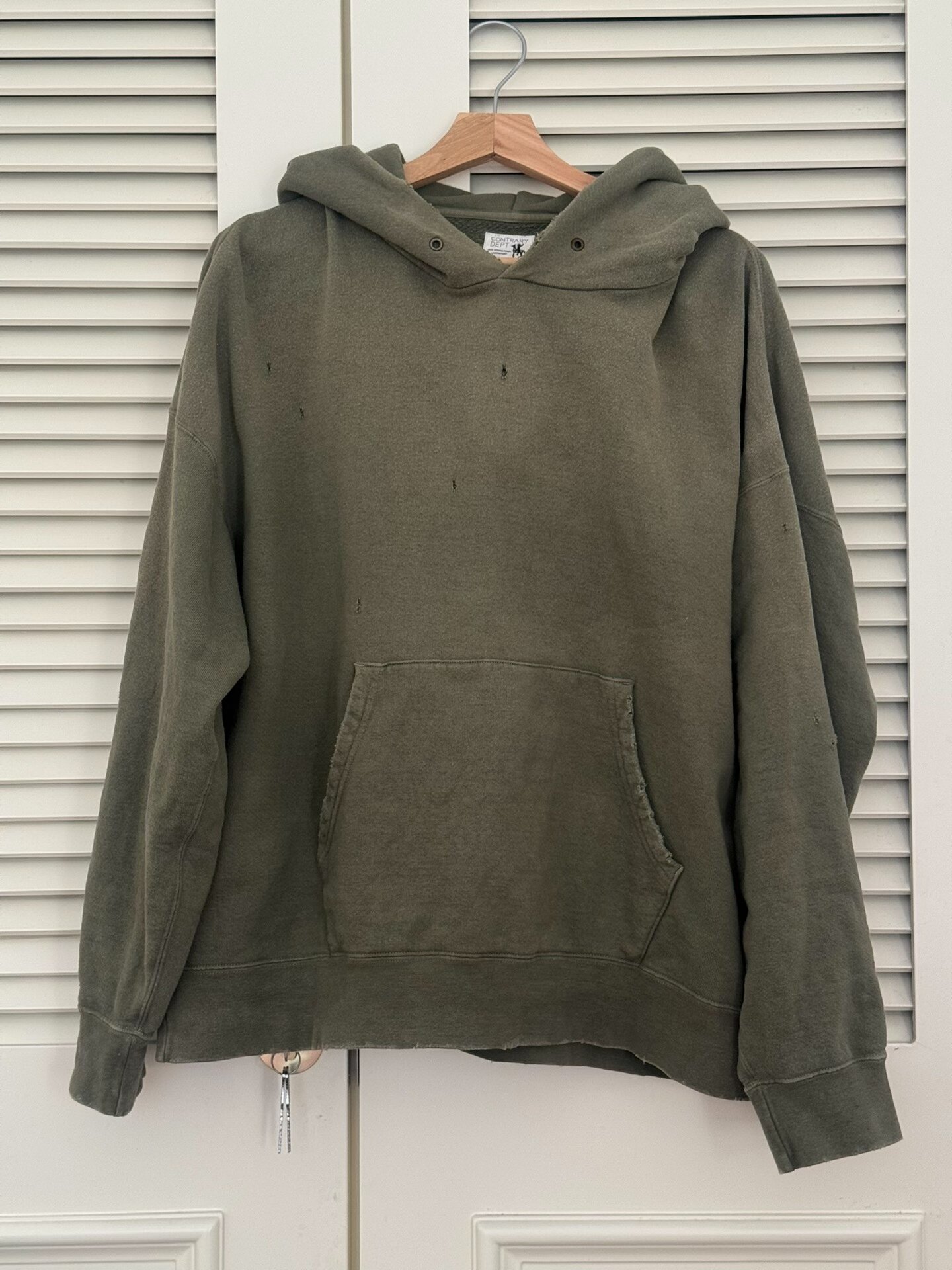 visvim AMPLUS HOODIE P.O. CRASH — front