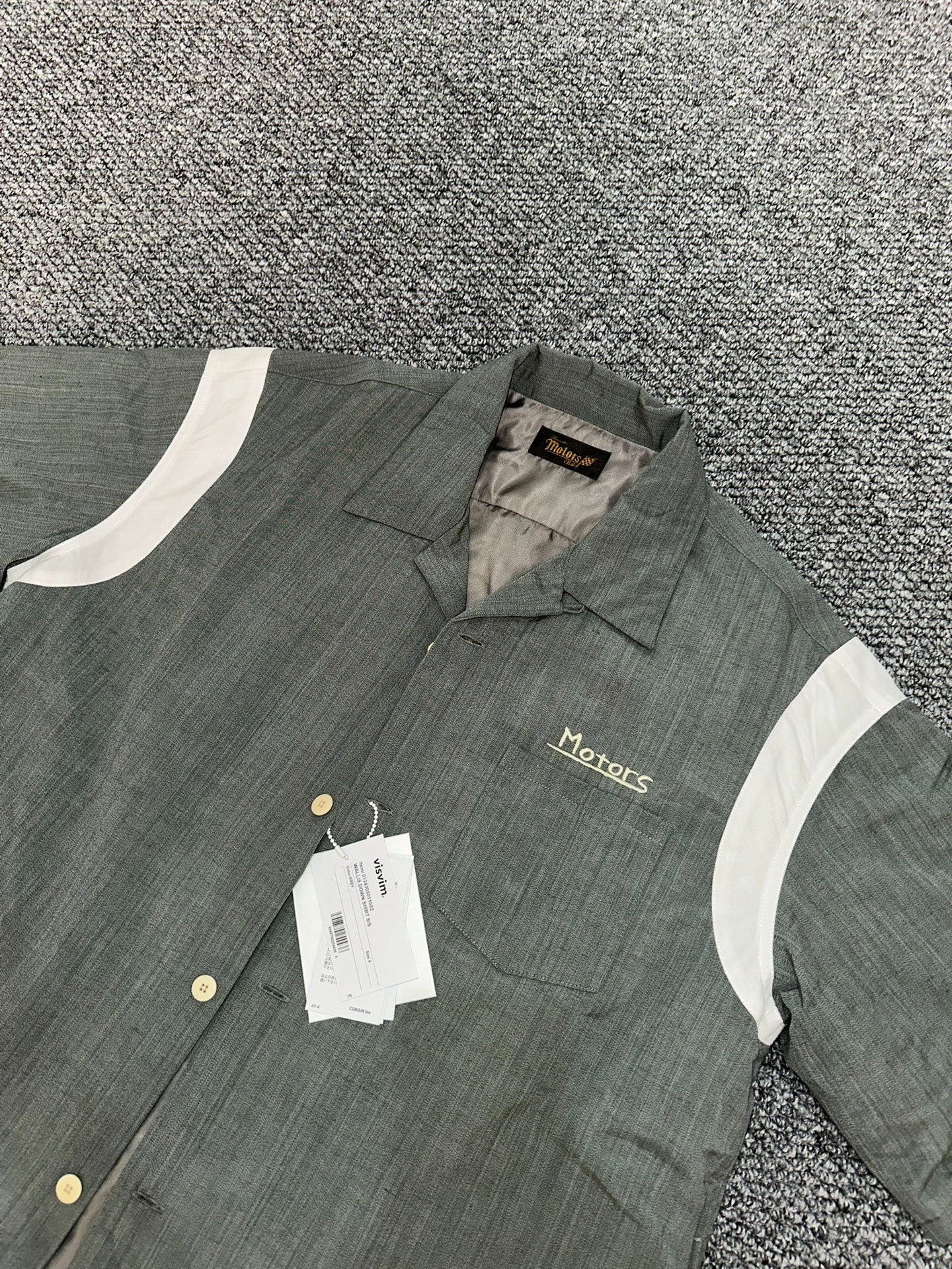 visvim motors down shirt — front