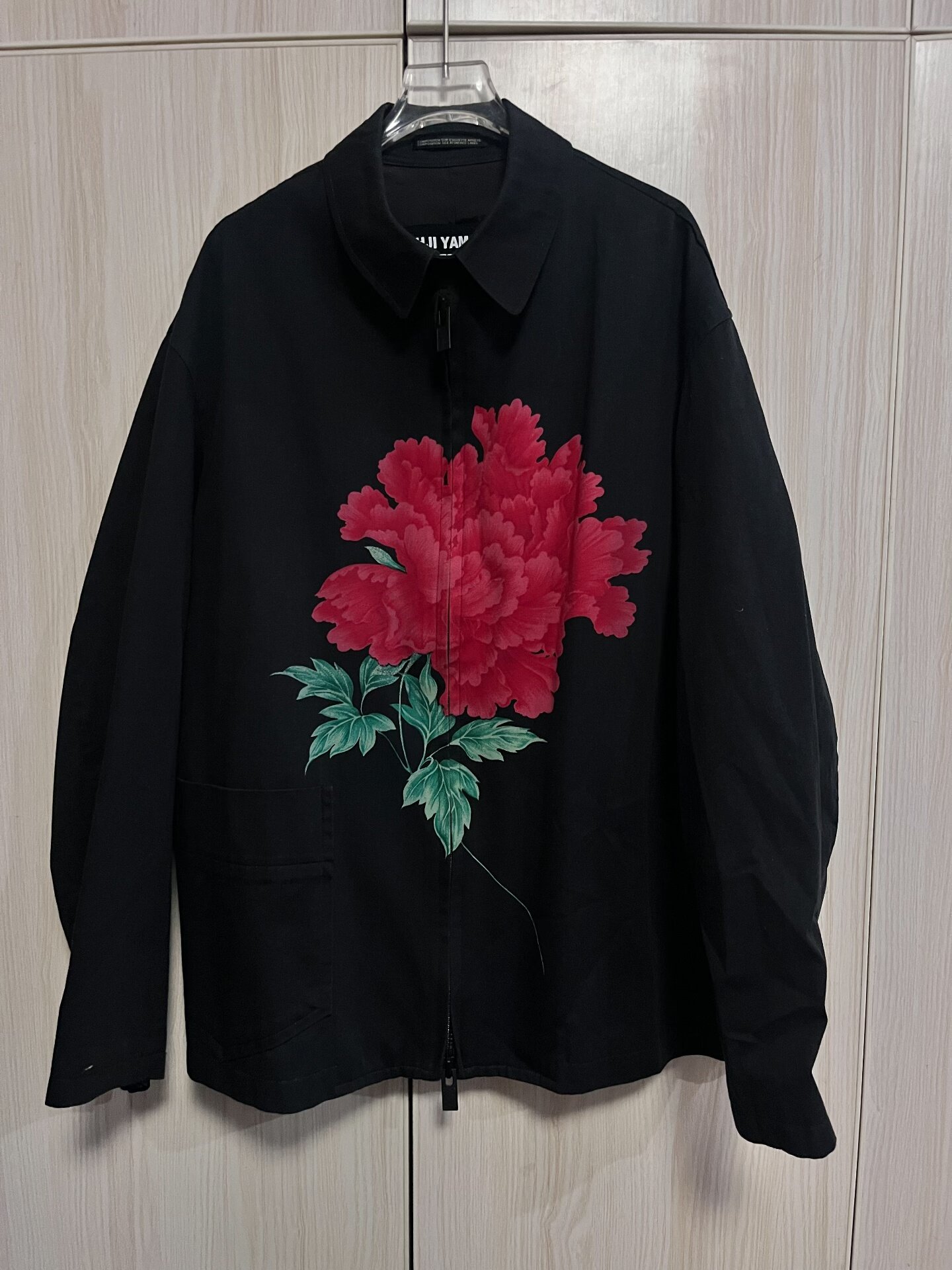 Yohji Yamamoto 96ss Peony Print Jacket