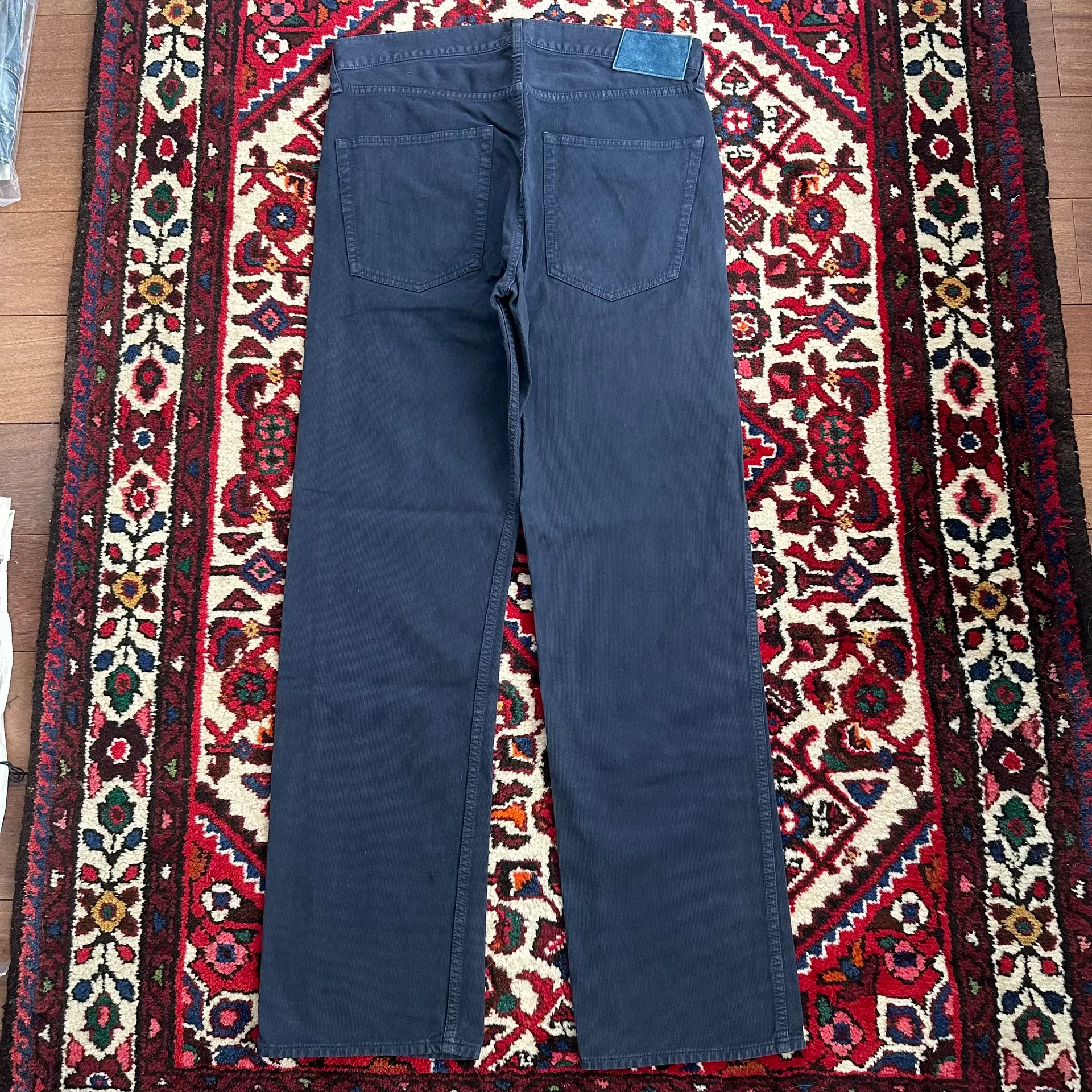 VISVIM 23SS FLUXUS 01 DMGD Dry Pique Pants — front