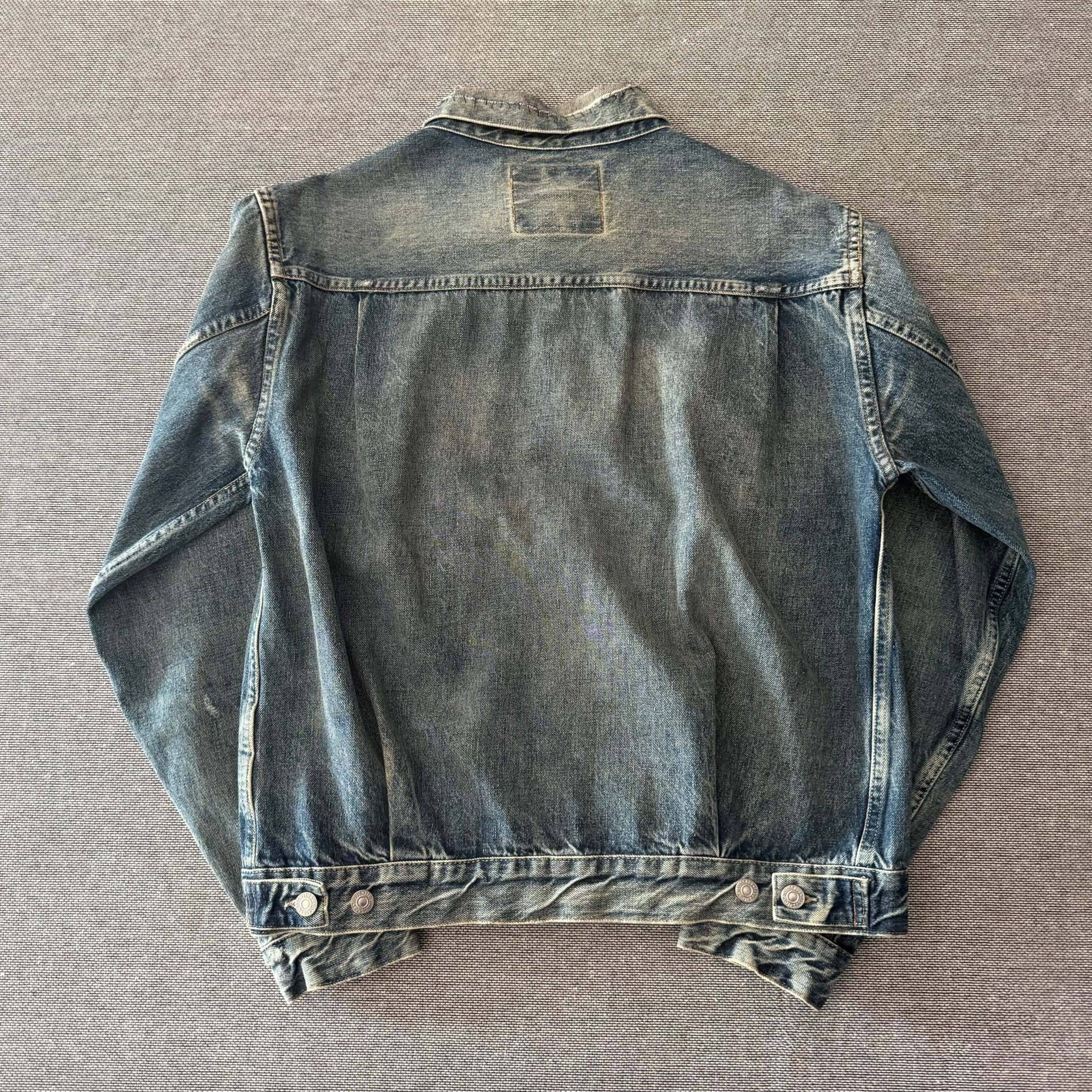 Levi's LVC507xx Distressed Denim Jacket — front