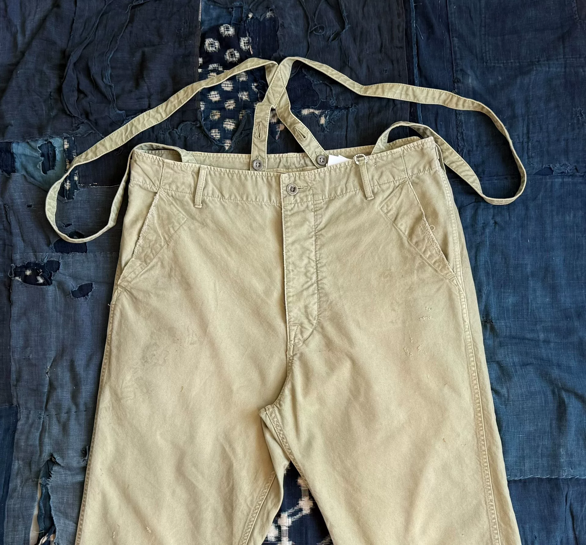 visvim 23ss Alper Braces Chino Crash — label