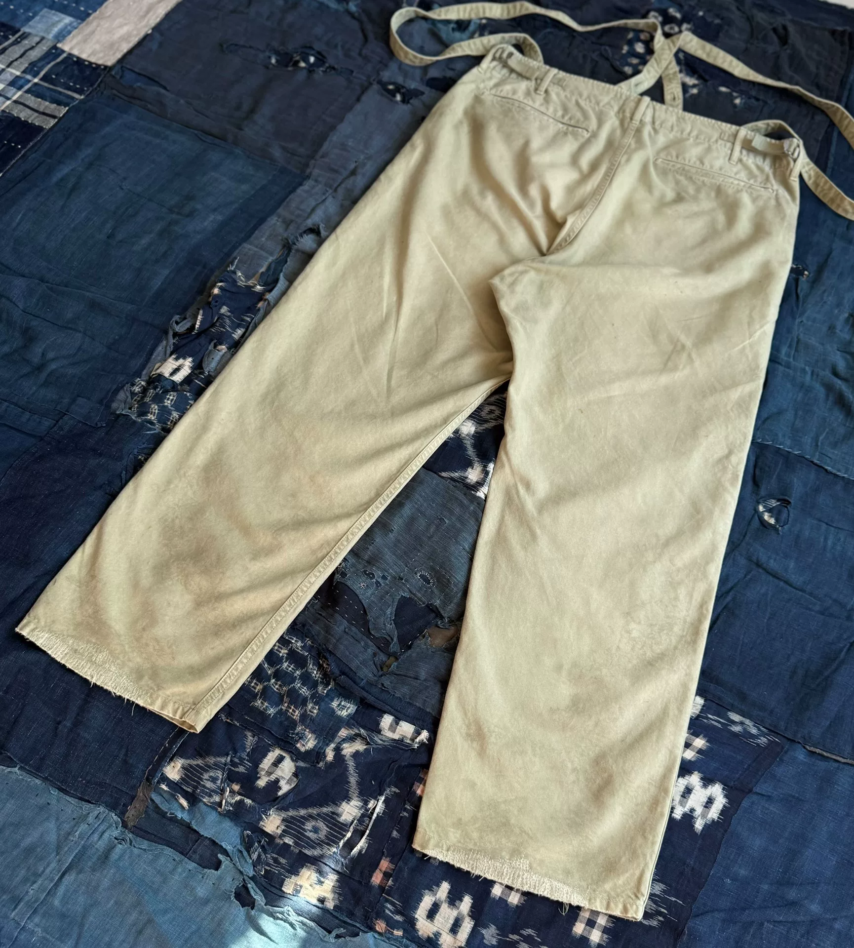 visvim 23ss Alper Braces Chino Crash — back