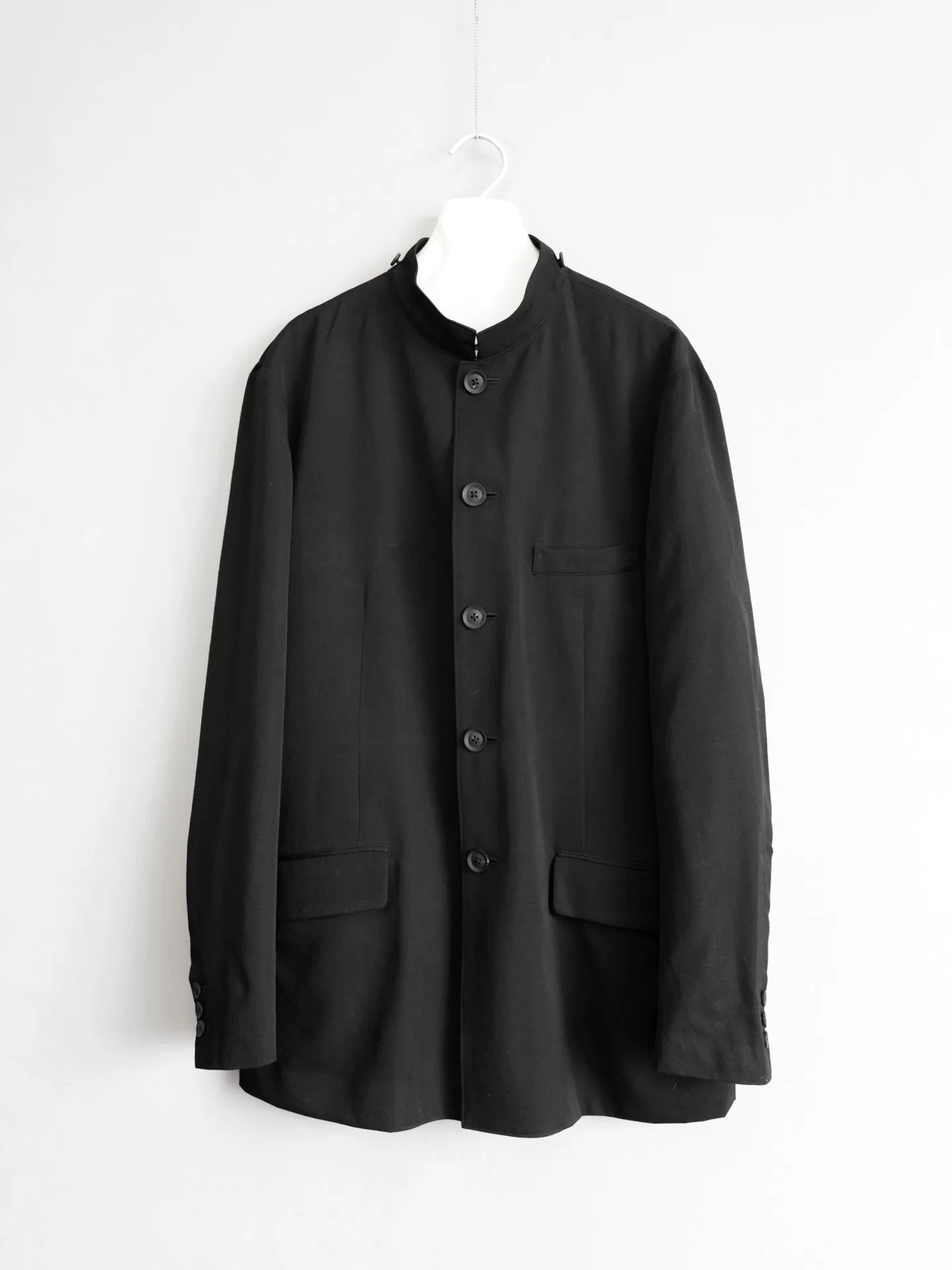 Yohji Yamamoto 21AW Detachable Hood Jacket — back