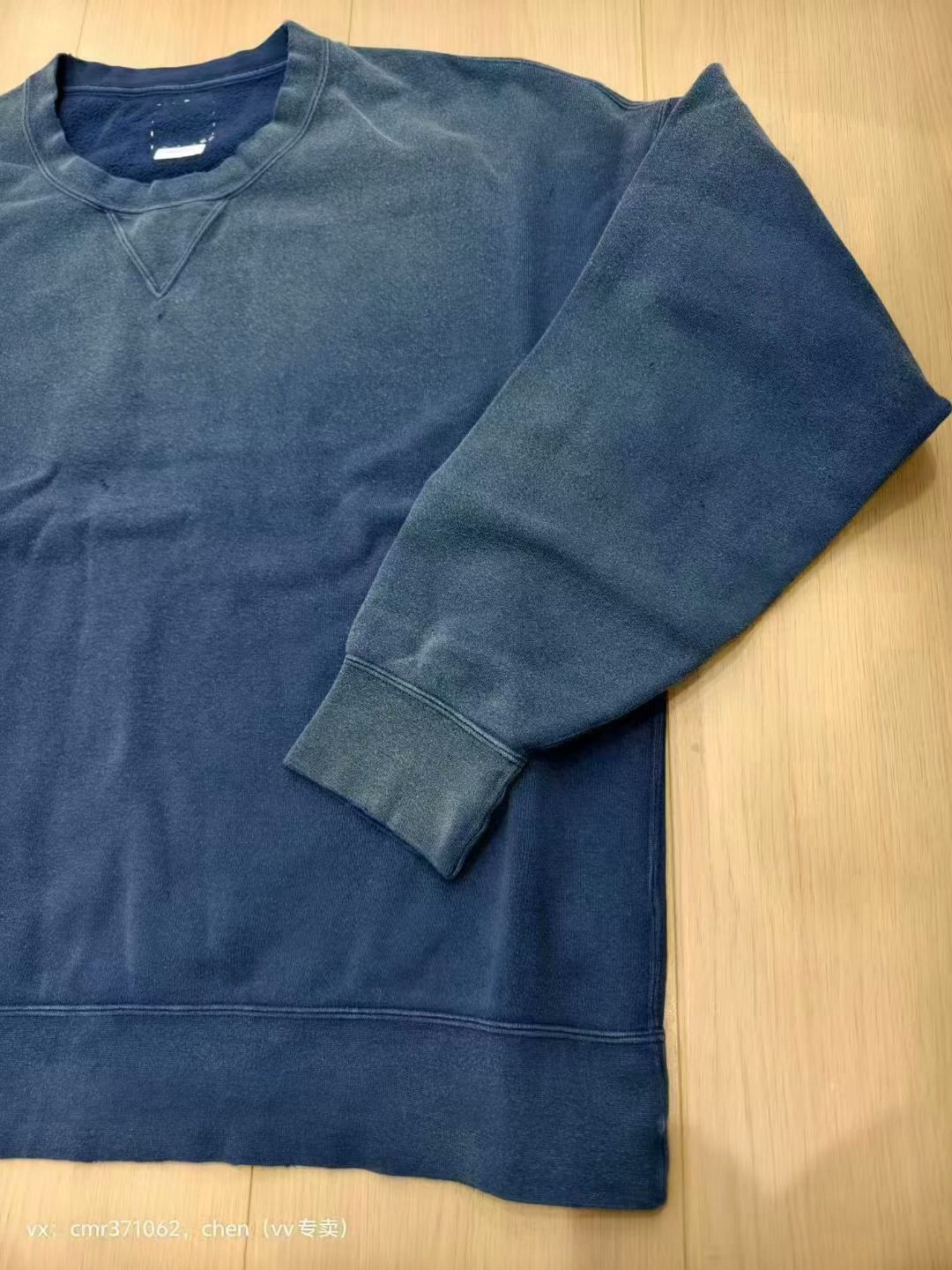 visvim 25SS Jumbo SB Sweat Crash — back