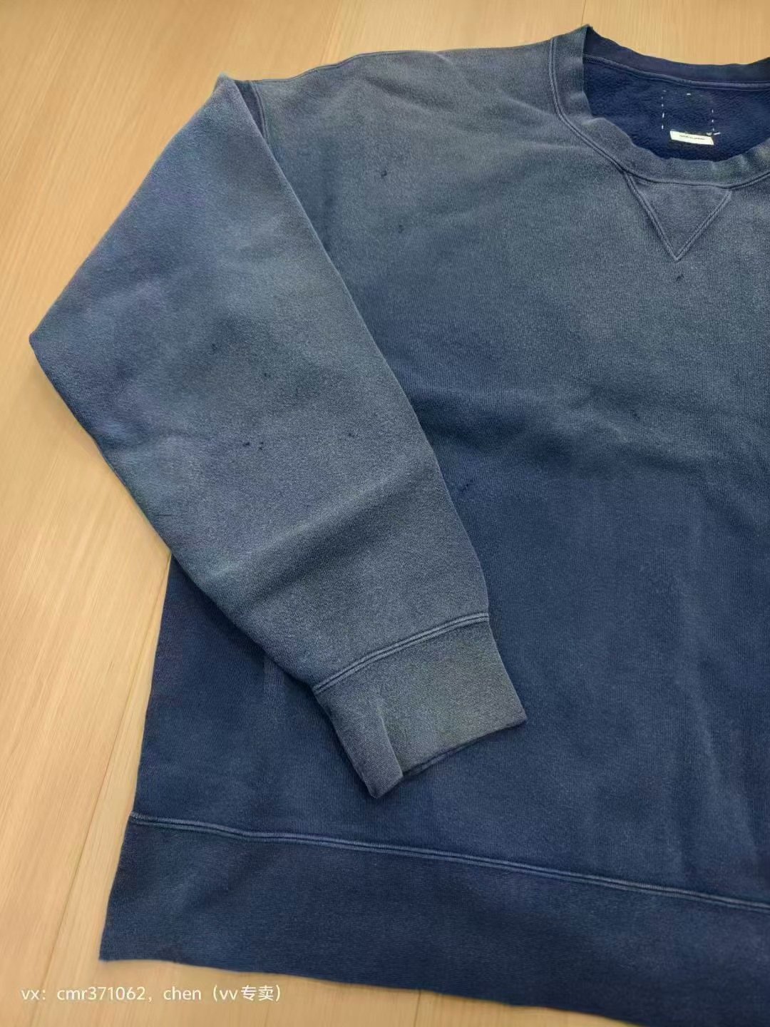 visvim 25SS Jumbo SB Sweat Crash — label