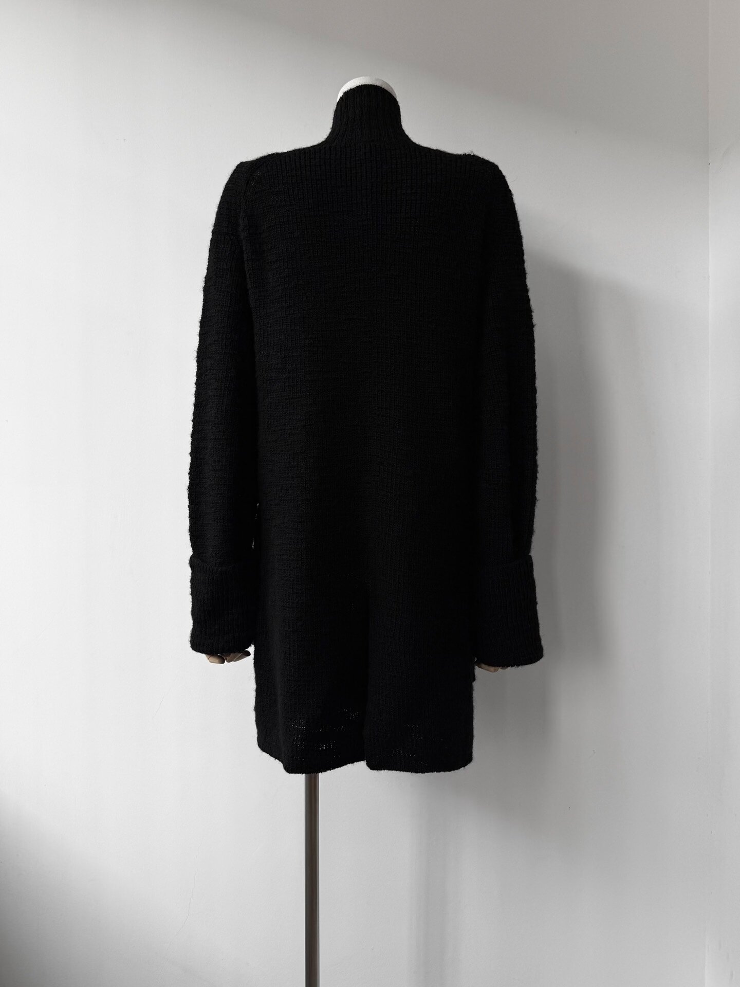 Yohji Yamamoto 23AW Wool Knit Cardigan — back