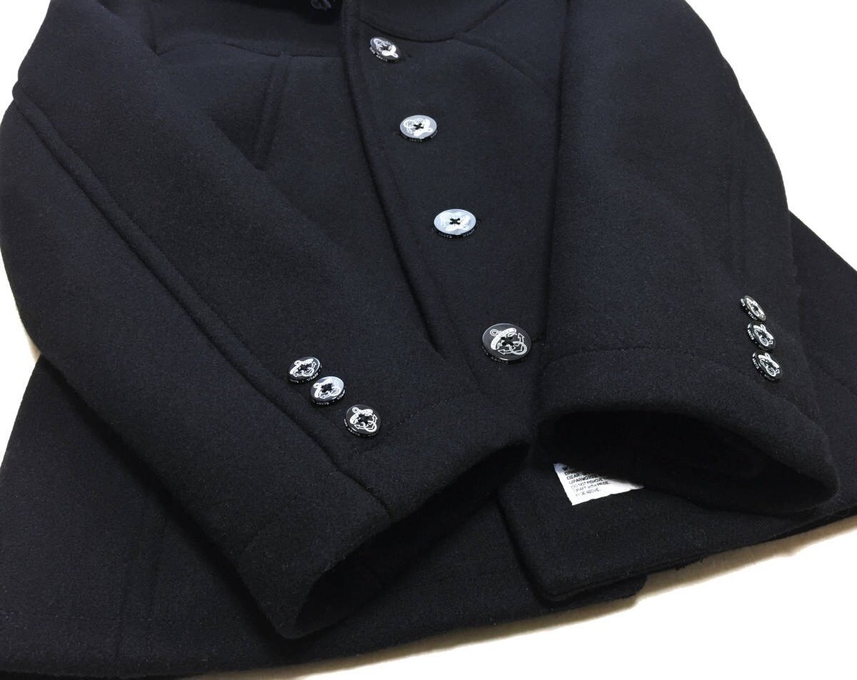 WTAPS Black Watch Coat — back