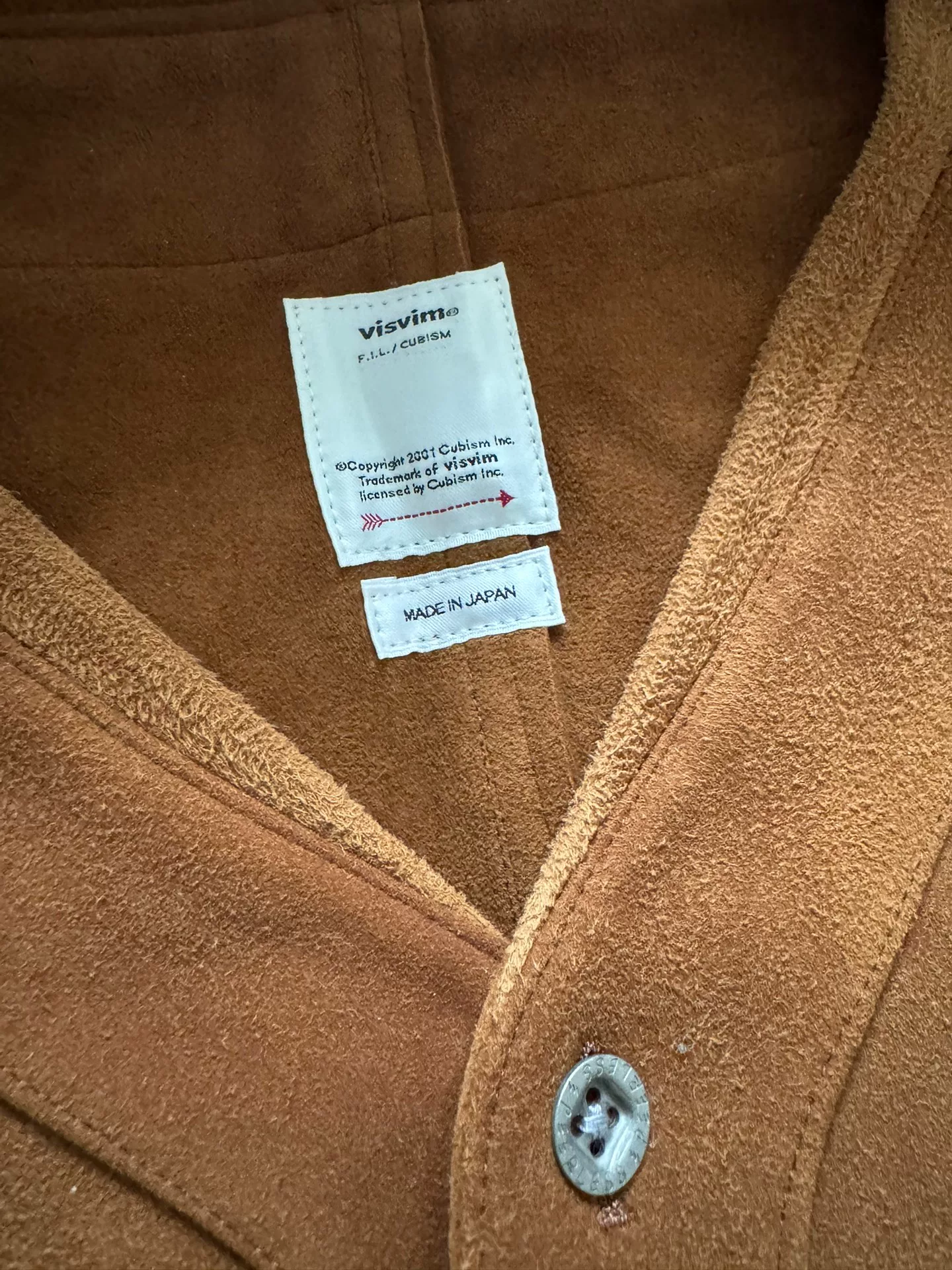 VISVIM 22SS DUGOUT JKT JP DEERSKIN — detail