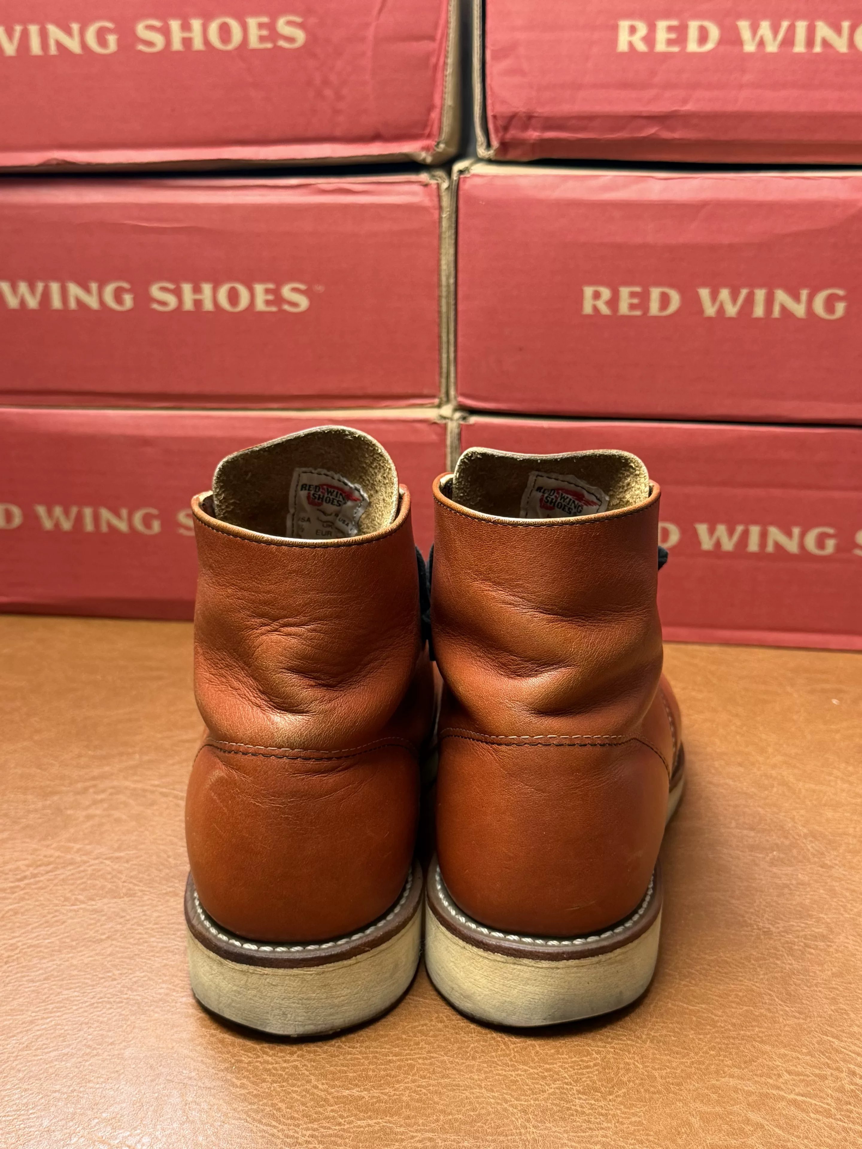 Red Wing 8166 Boots Size 41 — back